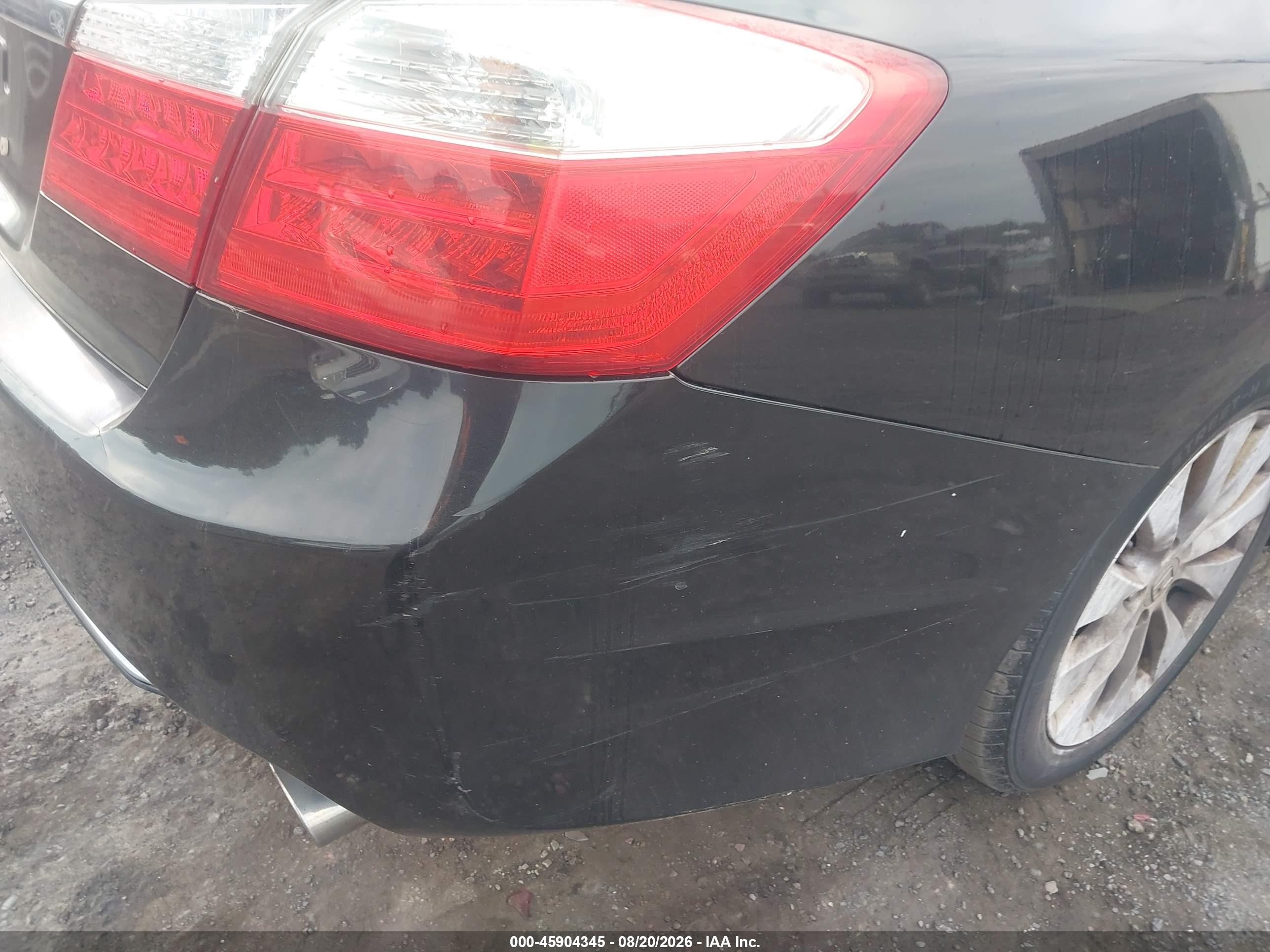2013 Honda Accord Ex-l Black vin: 1HGCR2F88DA132324