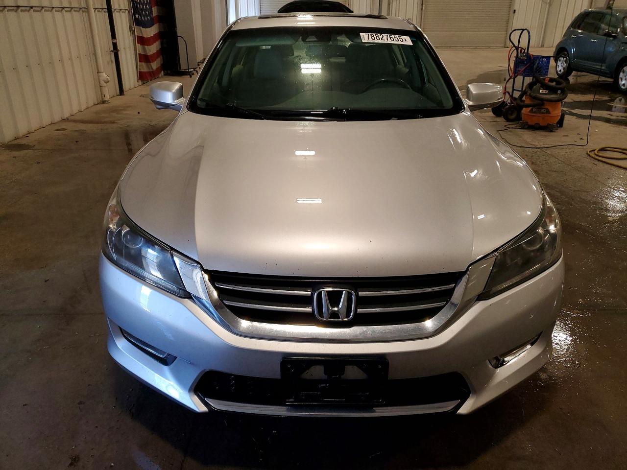 2013 Honda Accord Exl Silver vin: 1HGCR2F88DA149205