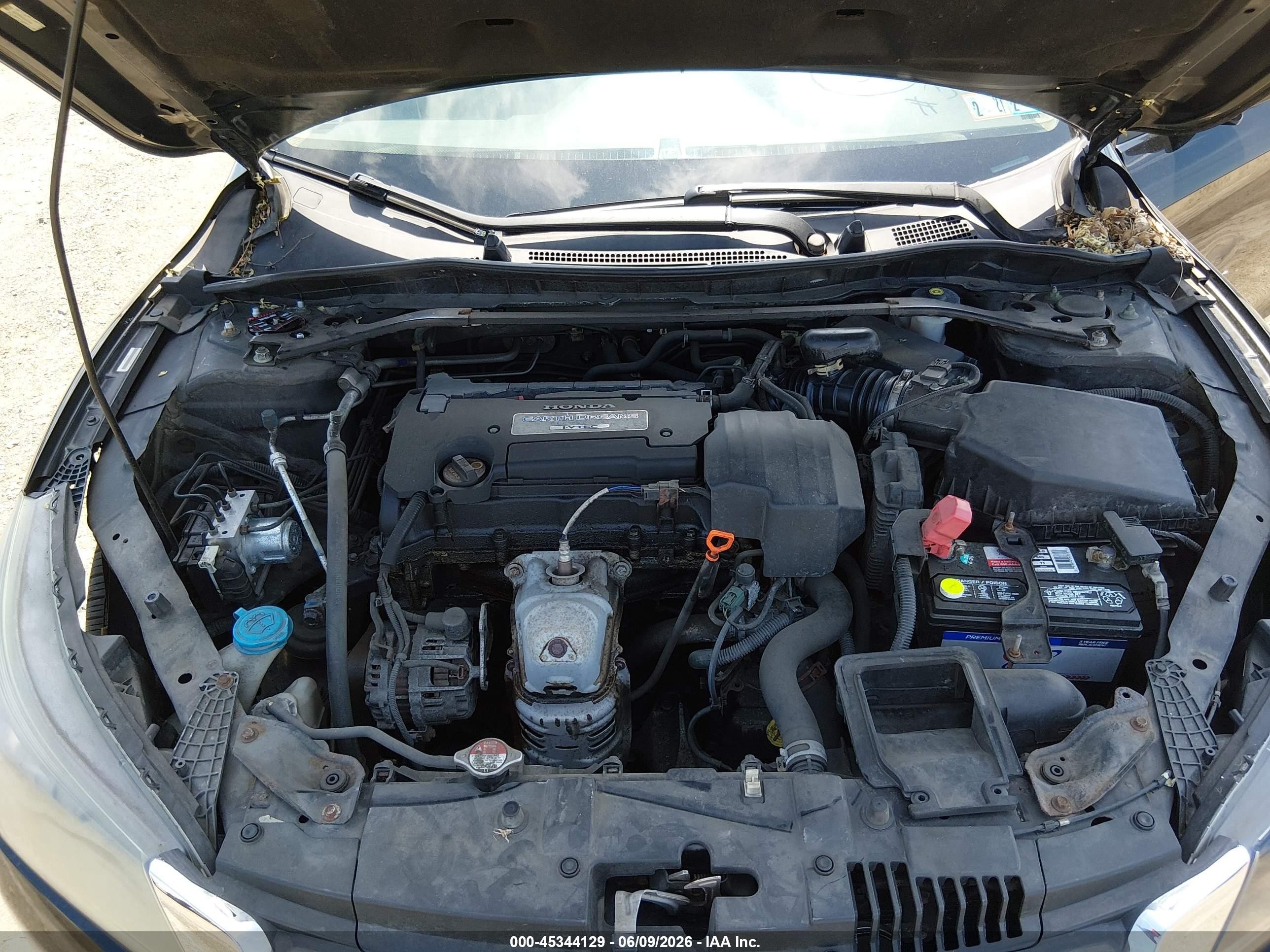 2013 Honda Accord Ex-l Black vin: 1HGCR2F88DA163489