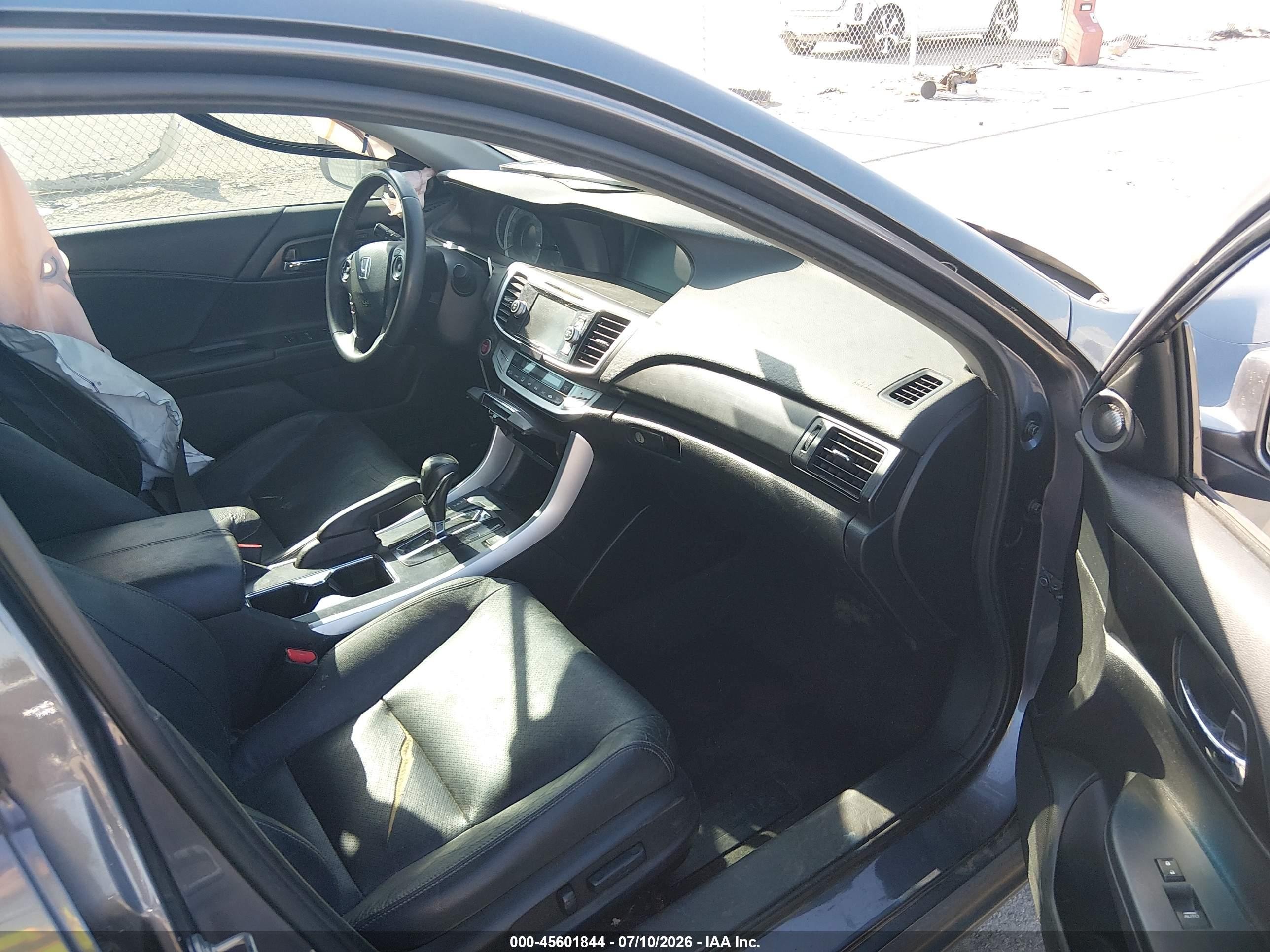 2013 Honda Accord Ex-l Gray vin: 1HGCR2F88DA172919