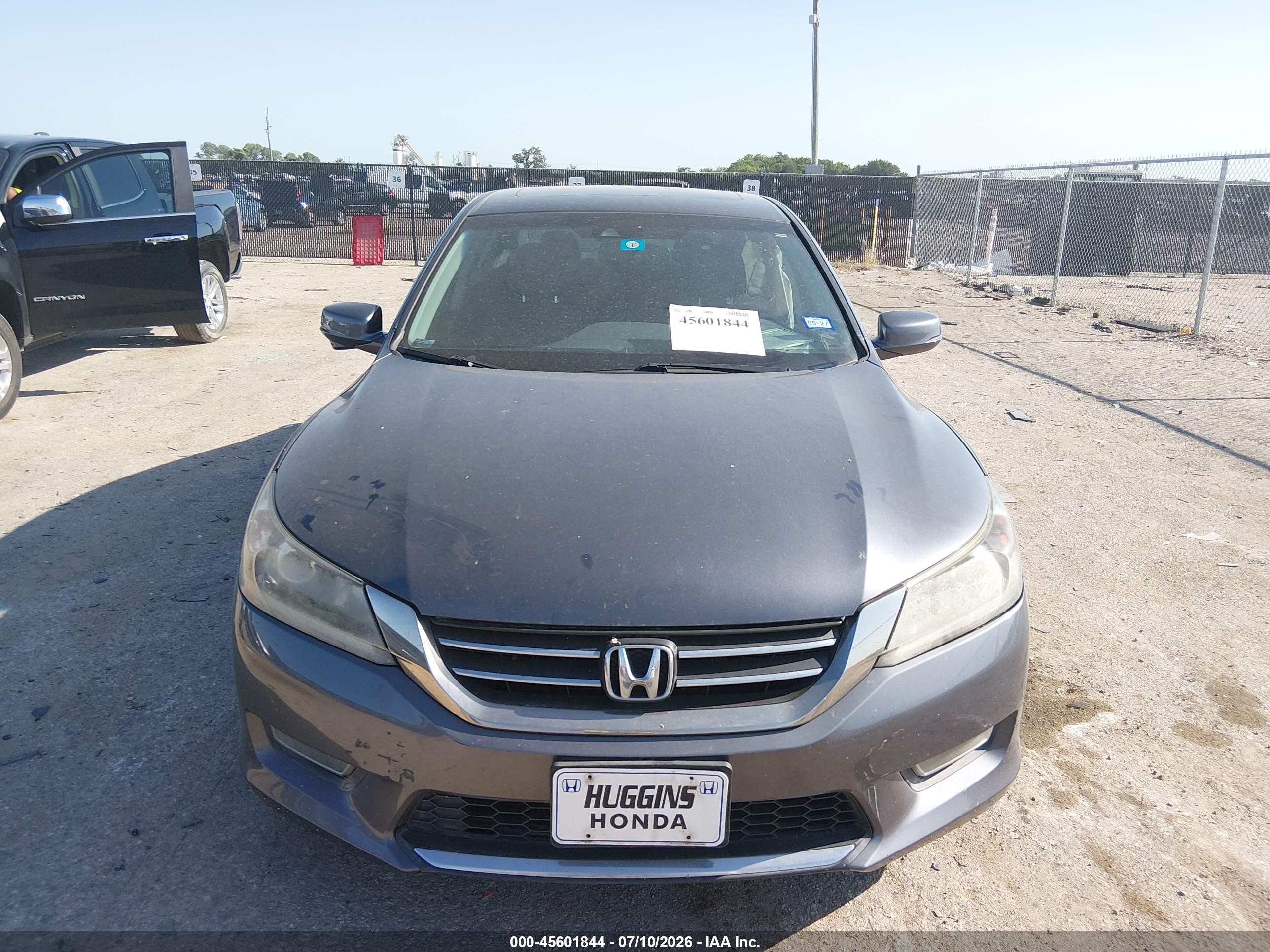 2013 Honda Accord Ex-l Gray vin: 1HGCR2F88DA172919