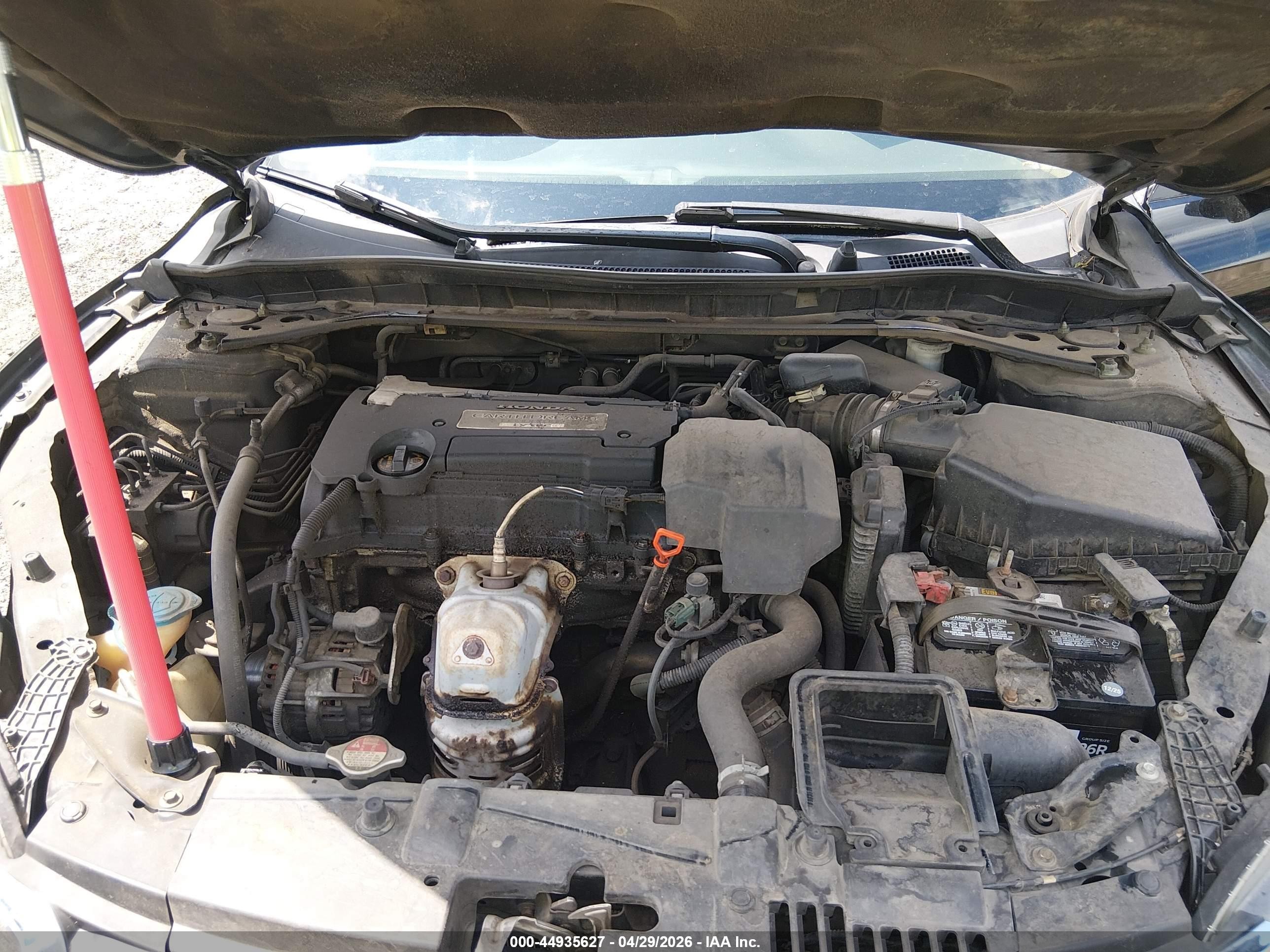 2013 Honda Accord Ex-l Черный vin: 1HGCR2F88DA267643