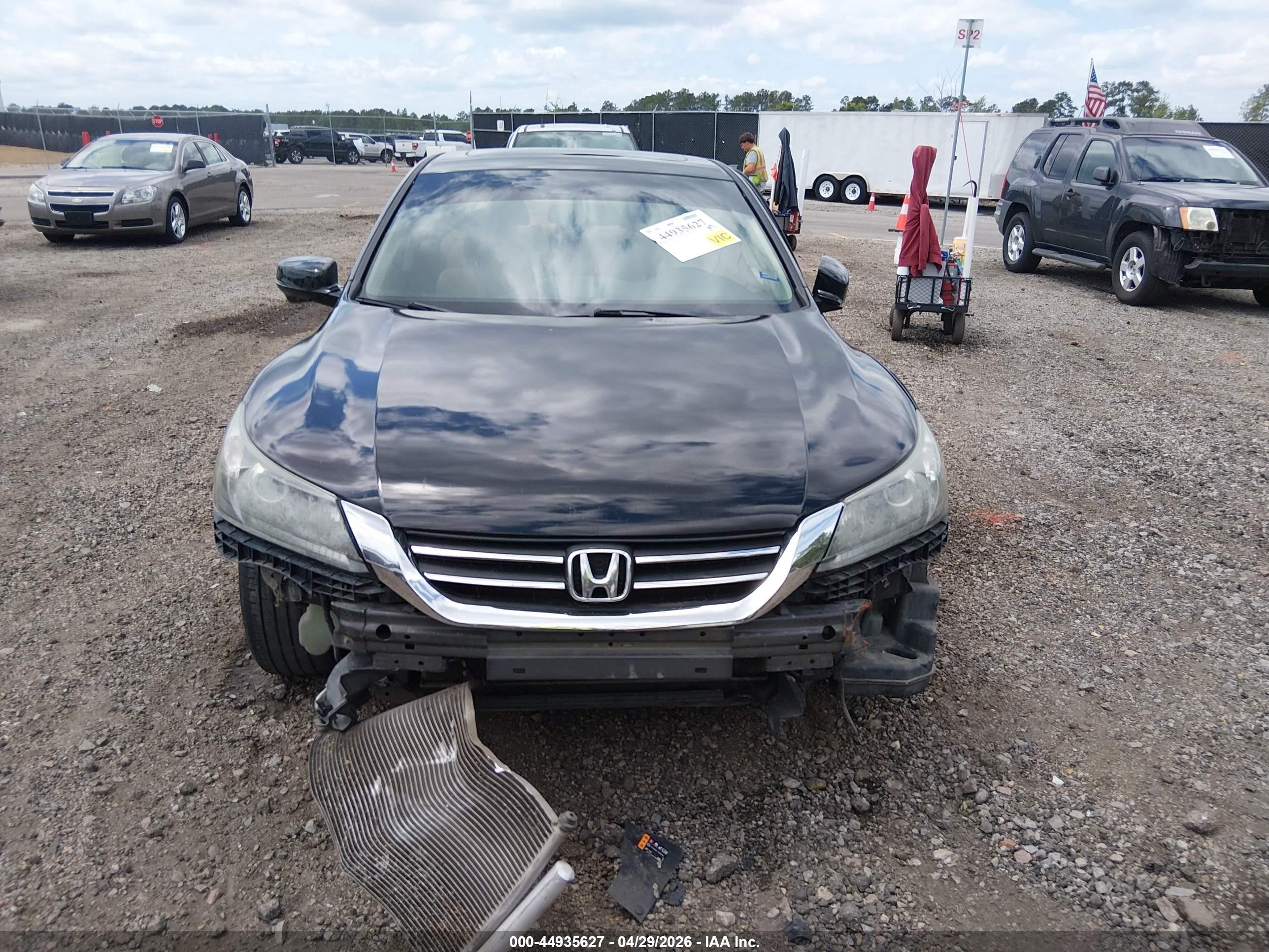2013 Honda Accord Ex-l Черный vin: 1HGCR2F88DA267643