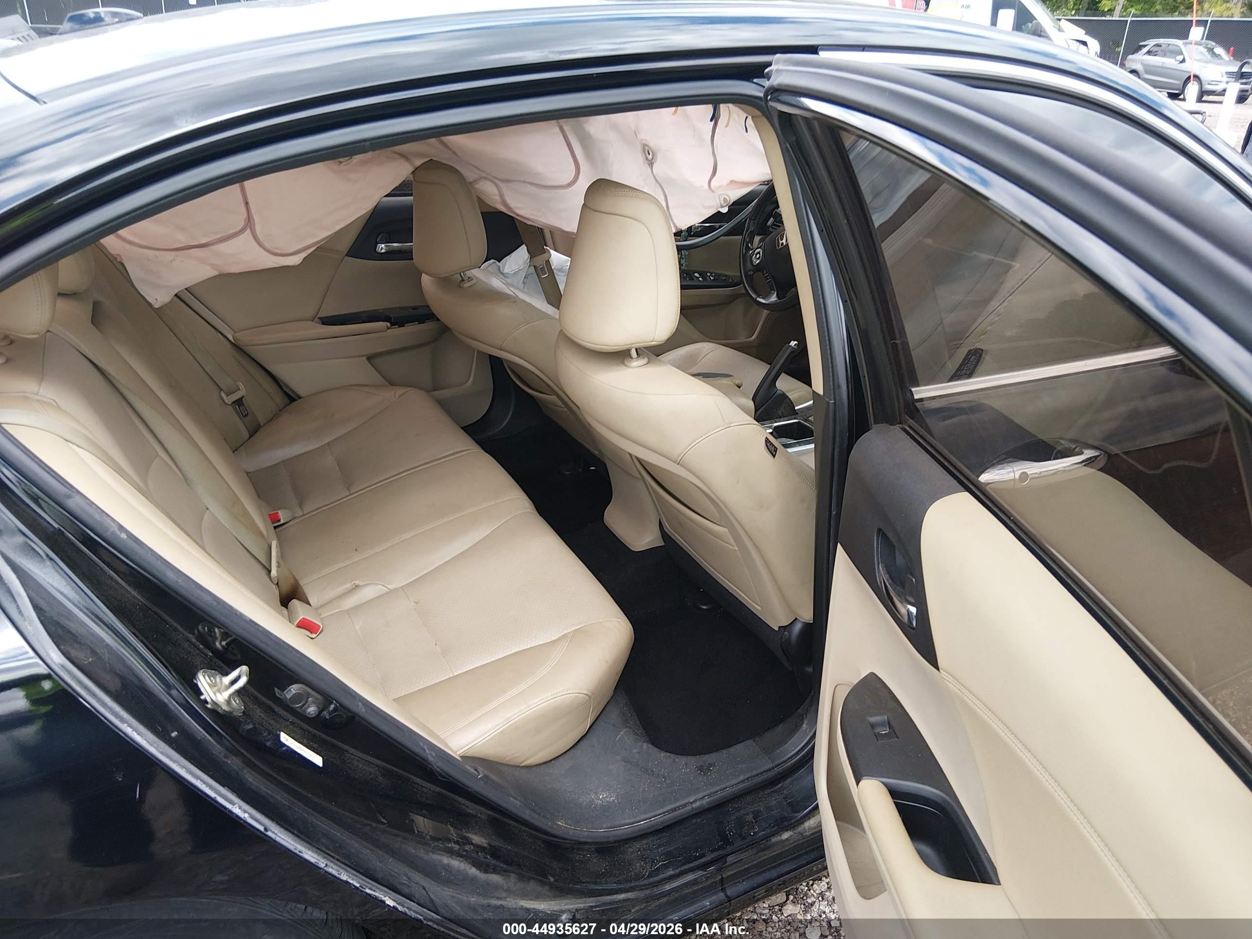 2013 Honda Accord Ex-l Черный vin: 1HGCR2F88DA267643