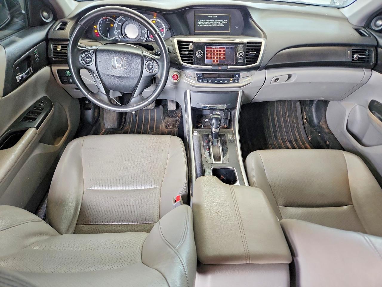 2014 Honda Accord Exl Gray vin: 1HGCR2F88EA012525