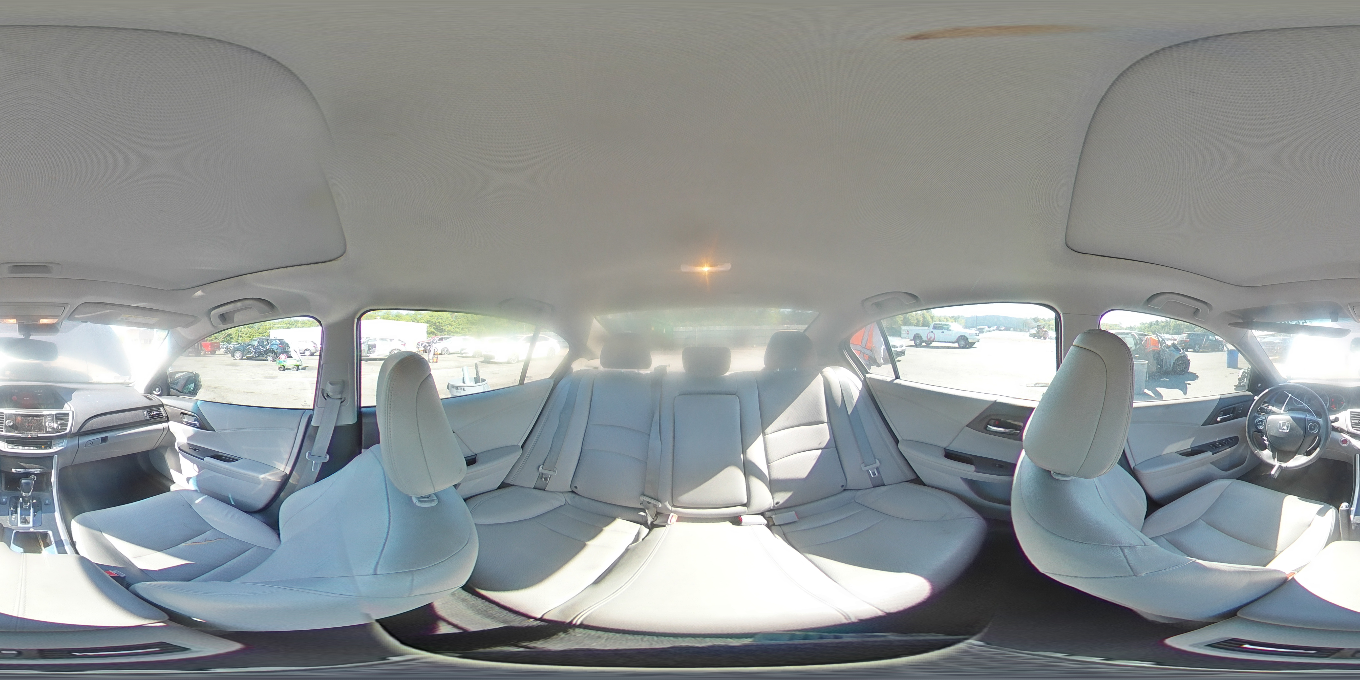 2014 Honda Accord Exl Gray vin: 1HGCR2F88EA051695