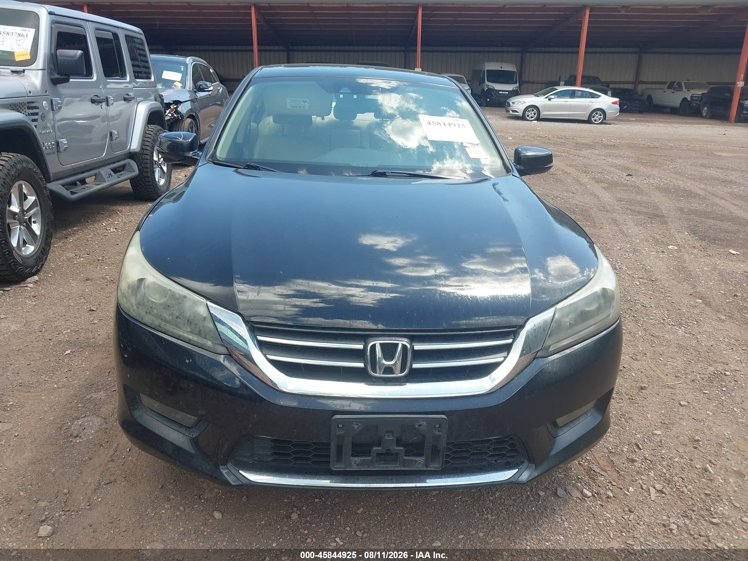 2014 Honda Accord Ex-l Black vin: 1HGCR2F88EA061823