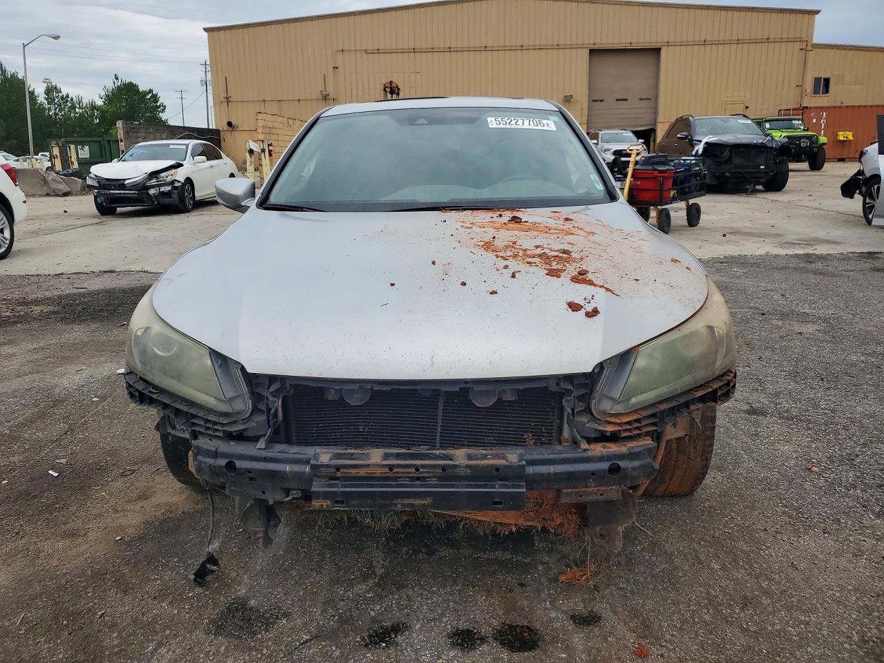 2014 Honda Accord Exl Silver vin: 1HGCR2F88EA071235