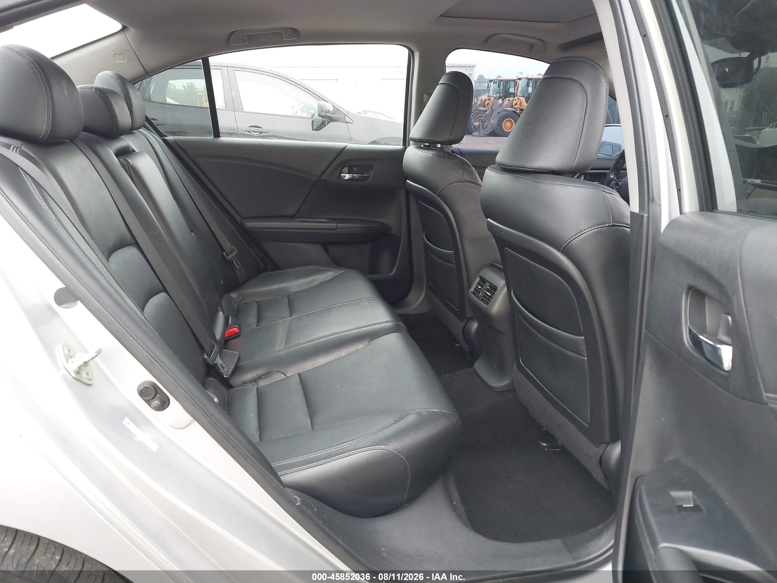 2014 Honda Accord Ex-l Silver vin: 1HGCR2F88EA073986