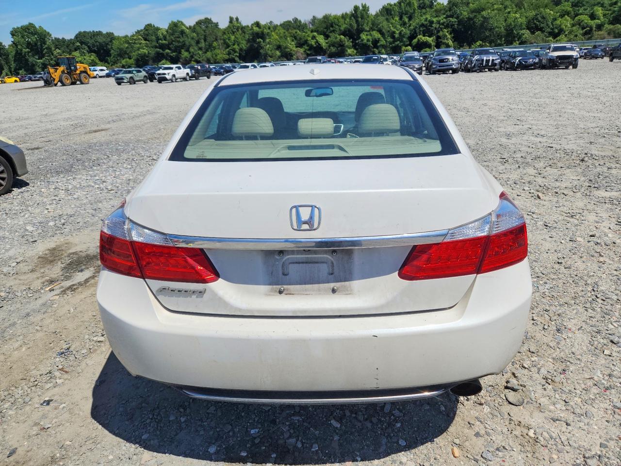 2014 Honda Accord Exl White vin: 1HGCR2F88EA234580