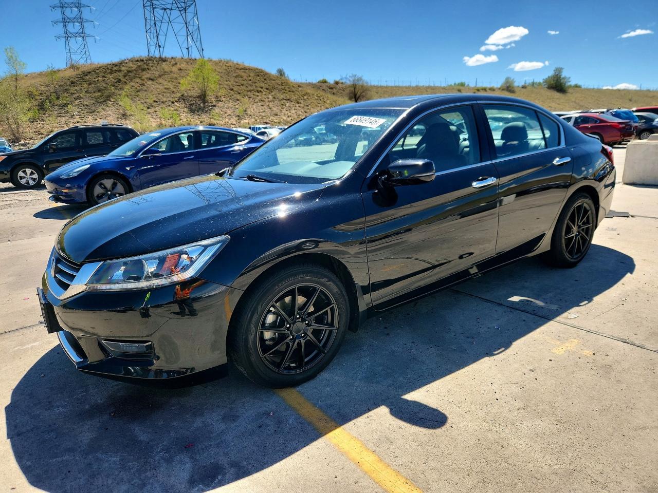 2015 Honda Accord Exl Black vin: 1HGCR2F88FA034185
