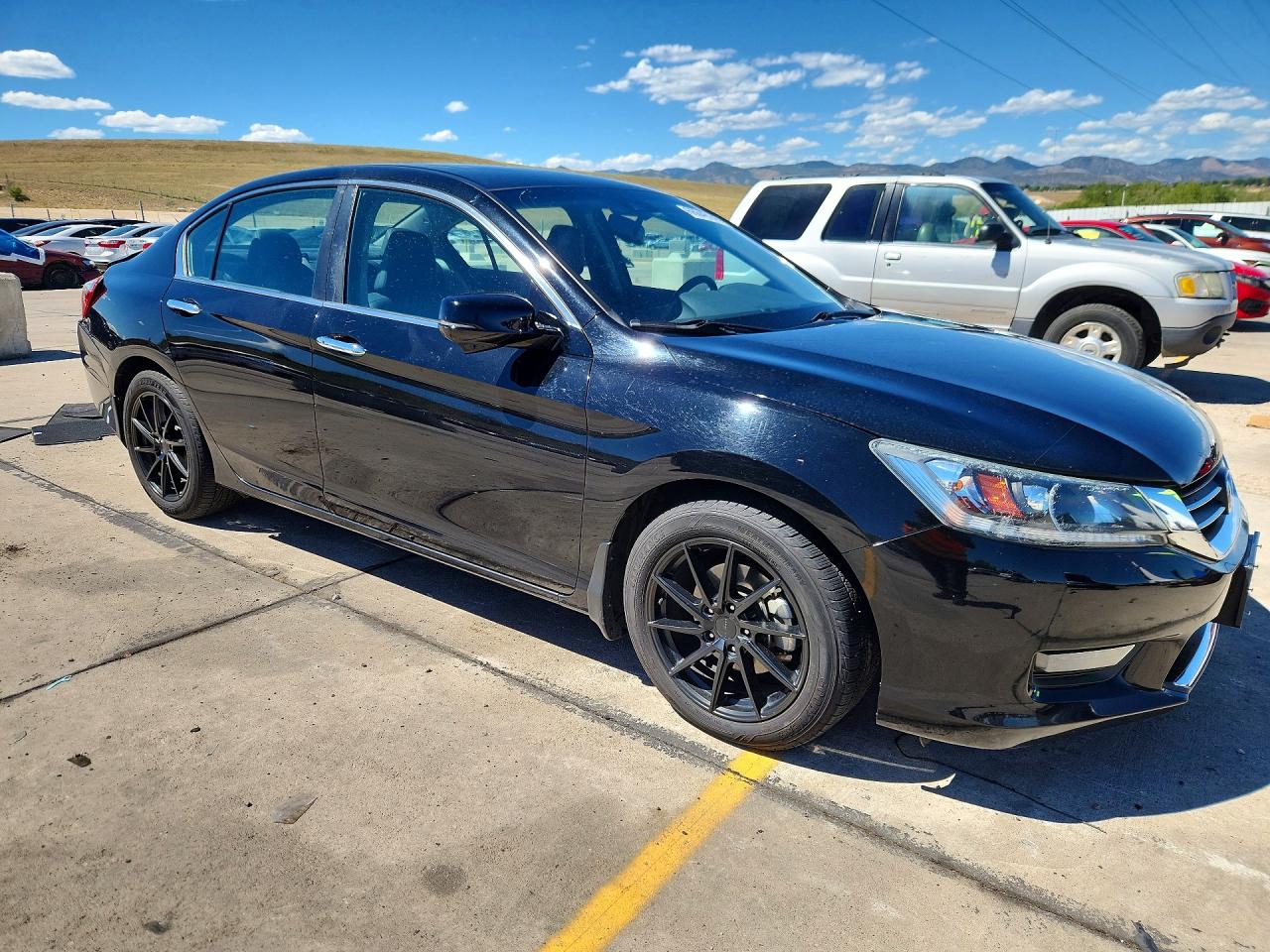2015 Honda Accord Exl Black vin: 1HGCR2F88FA034185
