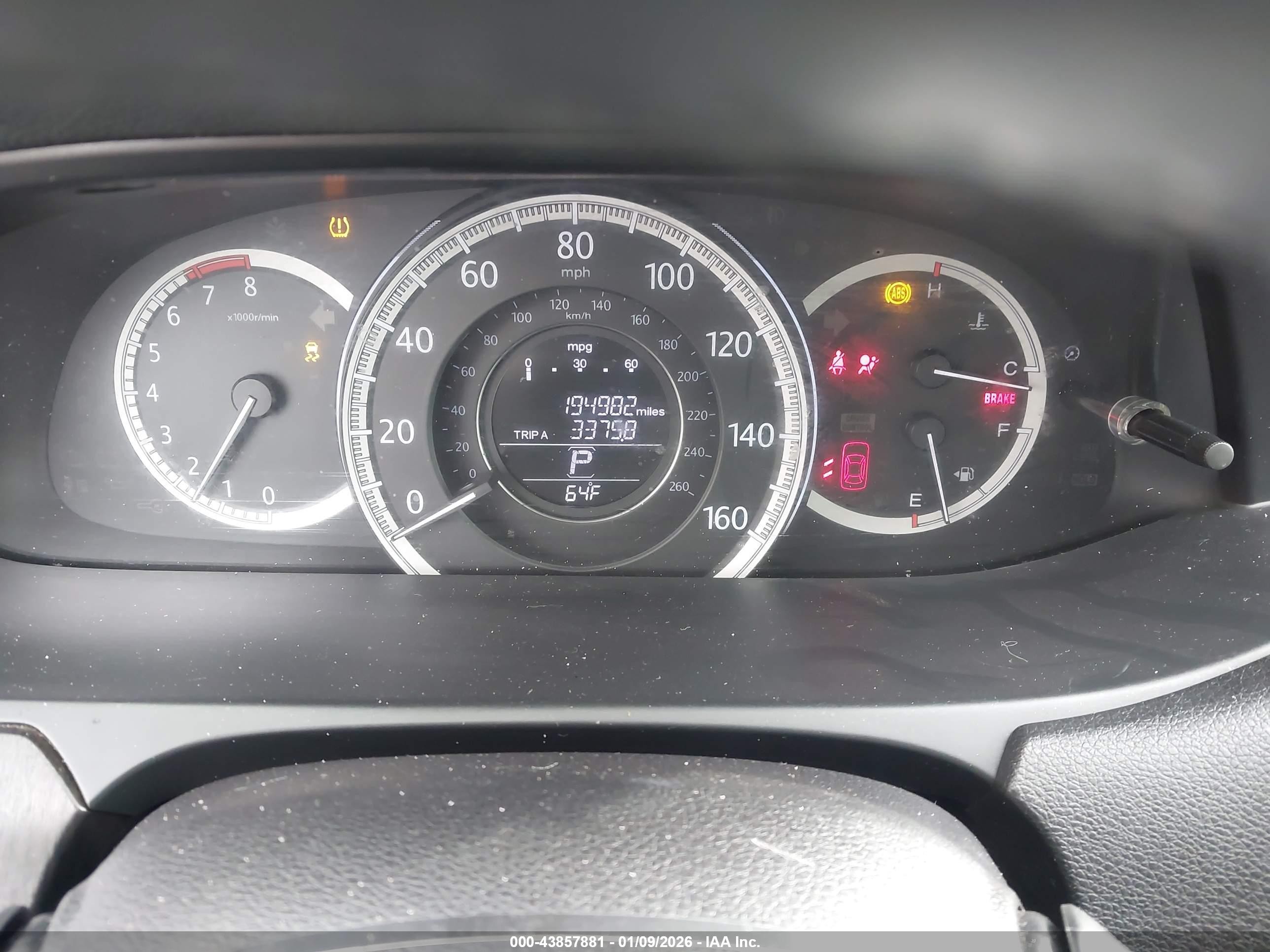 2015 Honda Accord Ex-l White vin: 1HGCR2F88FA067297