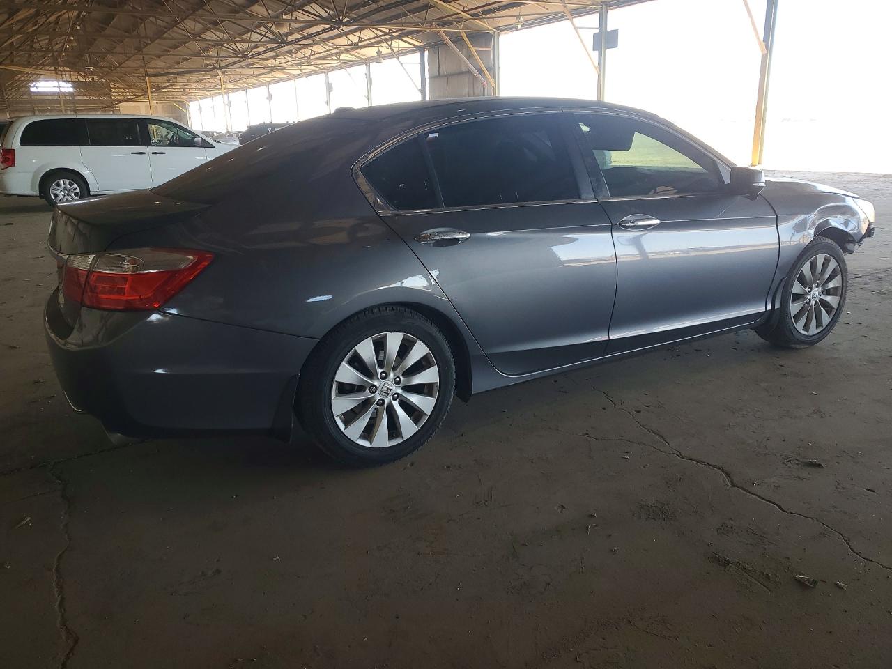 2015 Honda Accord Exl Серый vin: 1HGCR2F88FA071060