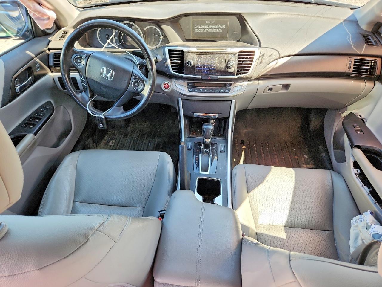 2015 Honda Accord Exl Blue vin: 1HGCR2F88FA079319