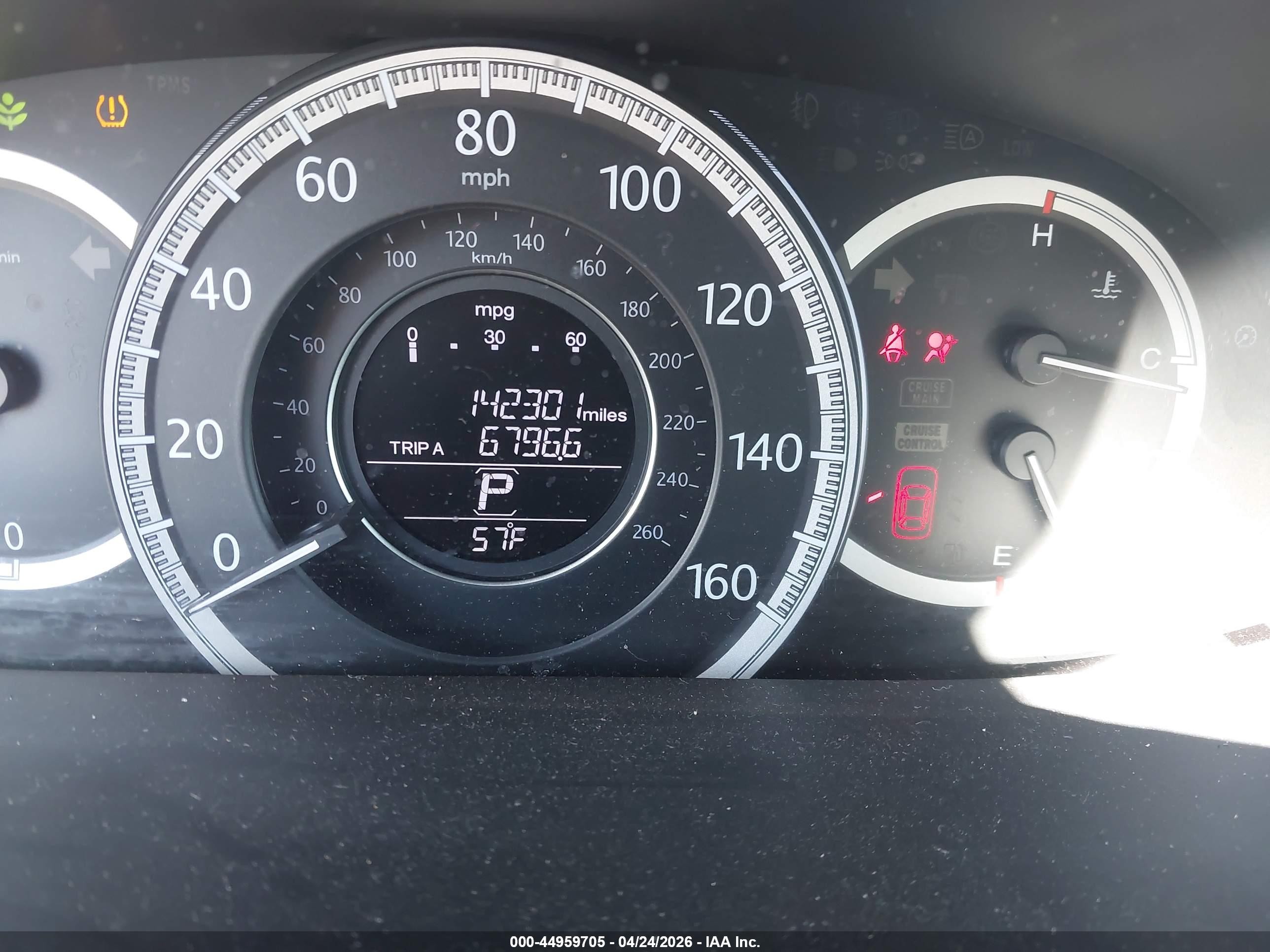 2015 Honda Accord Ex-l Maroon vin: 1HGCR2F88FA091311
