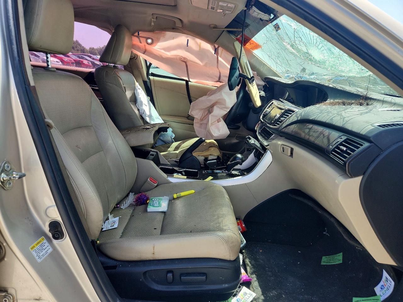 2015 Honda Accord Exl Gold vin: 1HGCR2F88FA111475