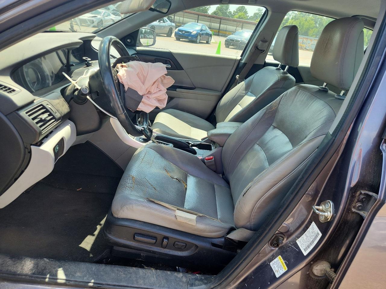 2015 Honda Accord Exl Gray vin: 1HGCR2F88FA126834
