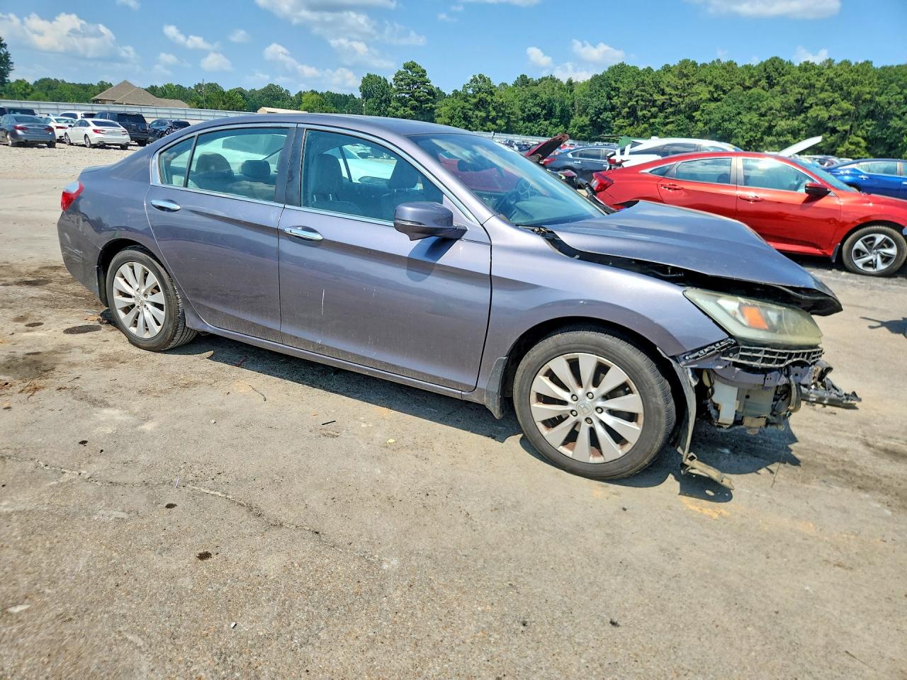 2015 Honda Accord Exl Gray vin: 1HGCR2F88FA126834