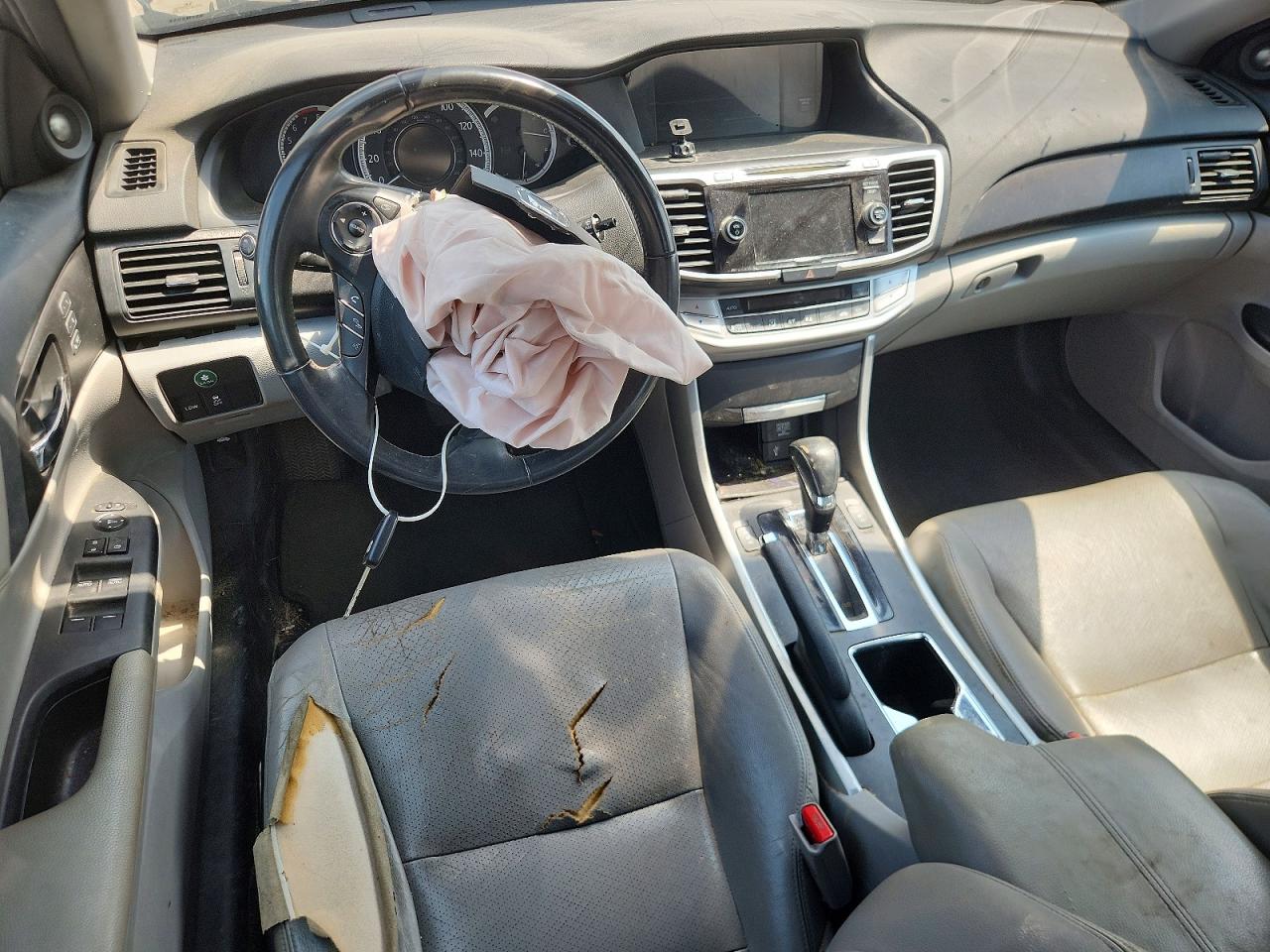 2015 Honda Accord Exl Gray vin: 1HGCR2F88FA126834