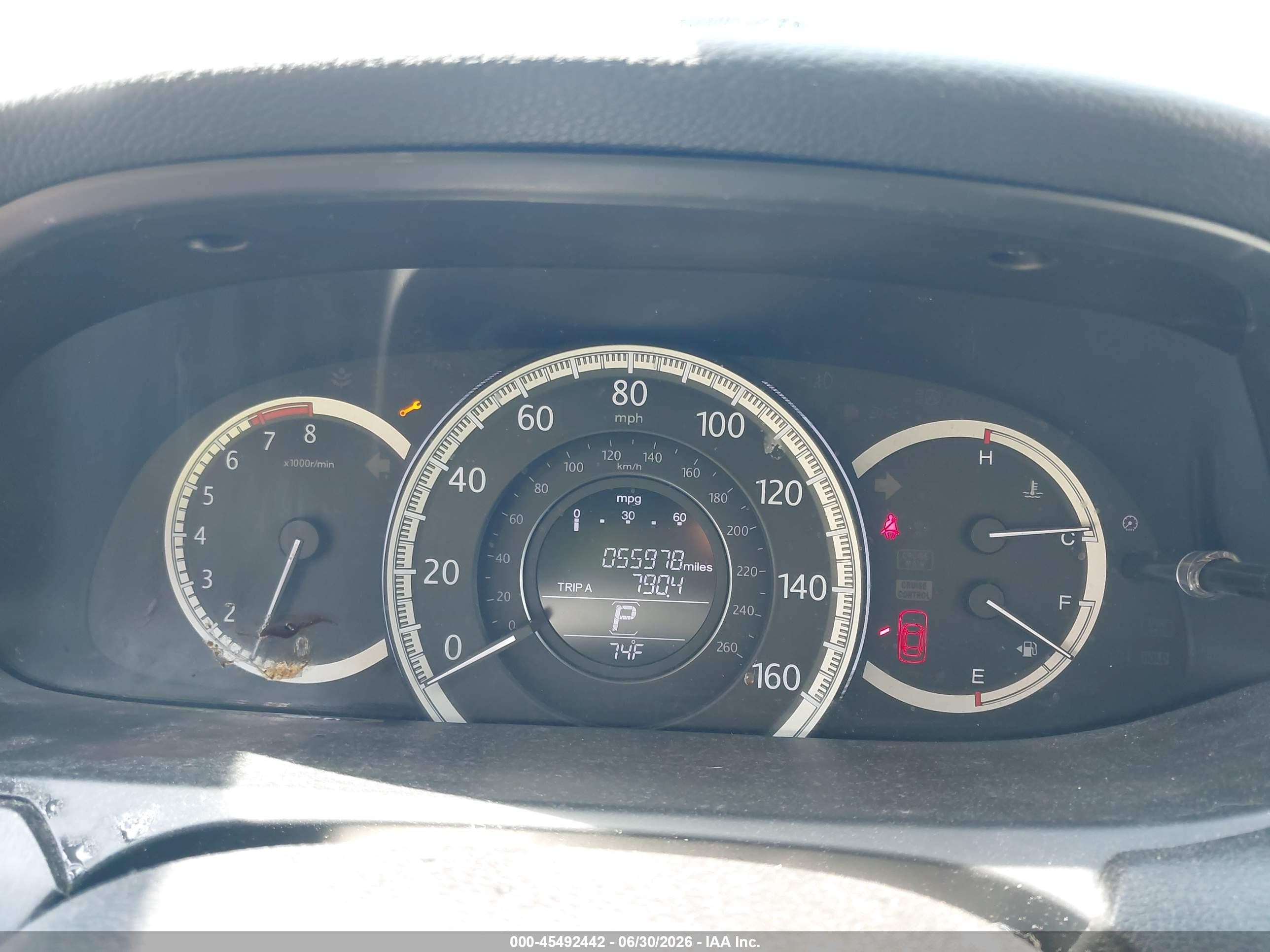 2015 Honda Accord Ex-l Белый vin: 1HGCR2F88FA140393