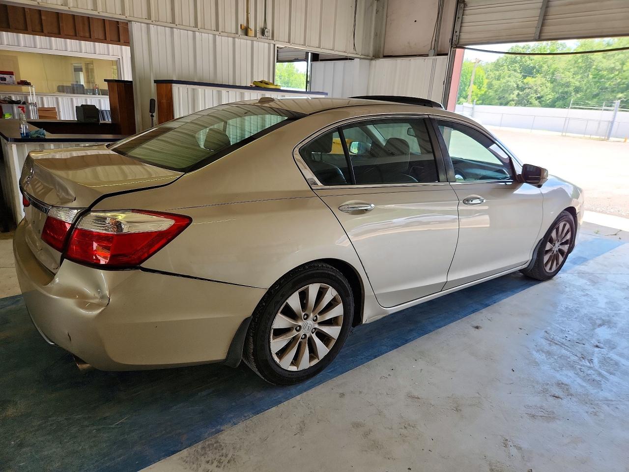 2015 Honda Accord Exl Tan vin: 1HGCR2F88FA147165