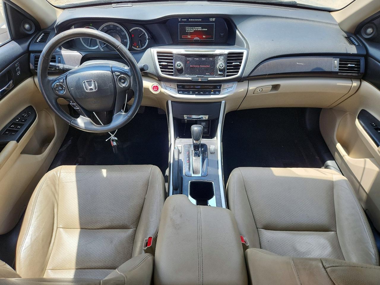 2015 Honda Accord Exl Tan vin: 1HGCR2F88FA147165