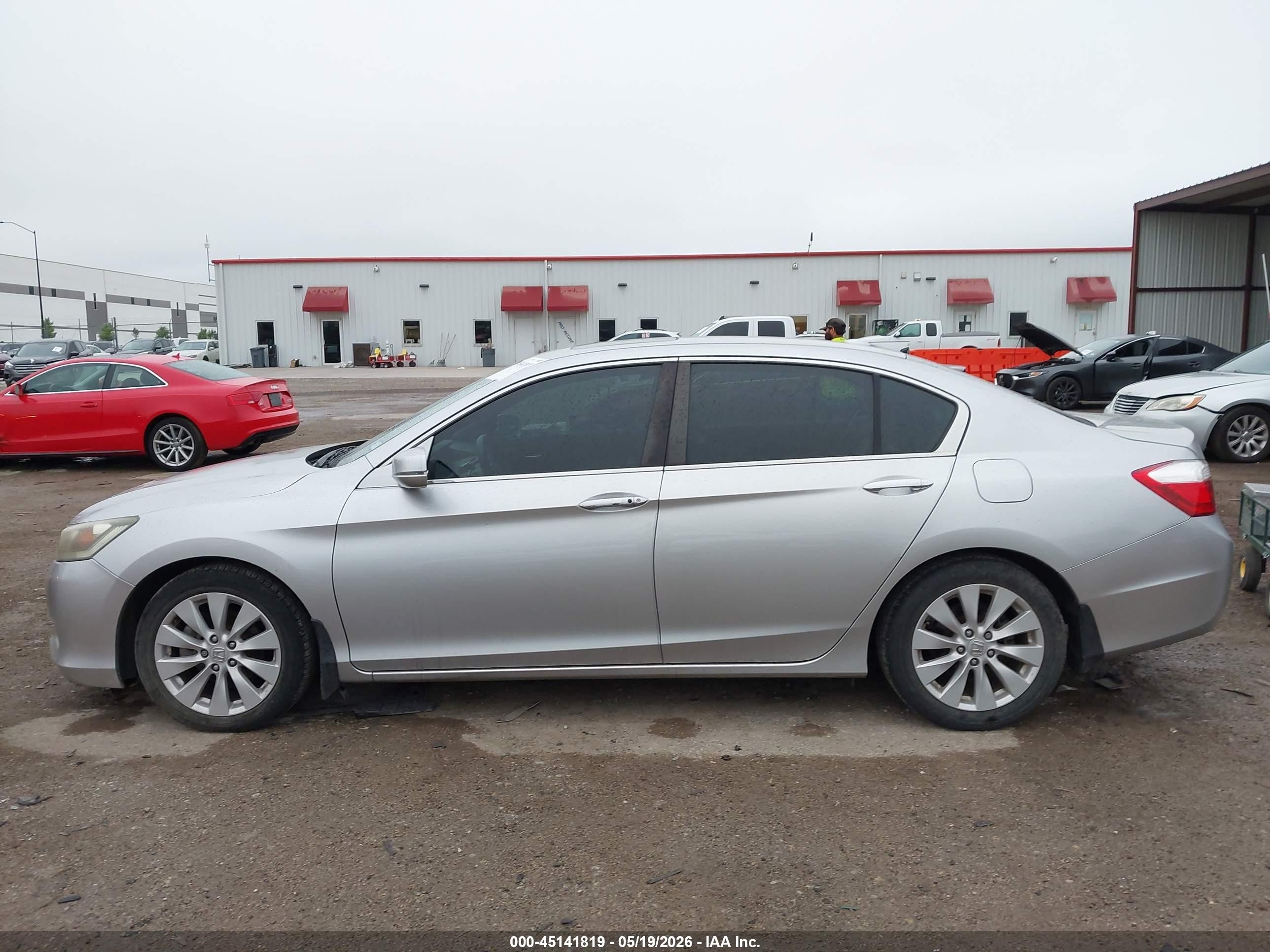 2015 Honda Accord Ex-l Silver vin: 1HGCR2F88FA149904