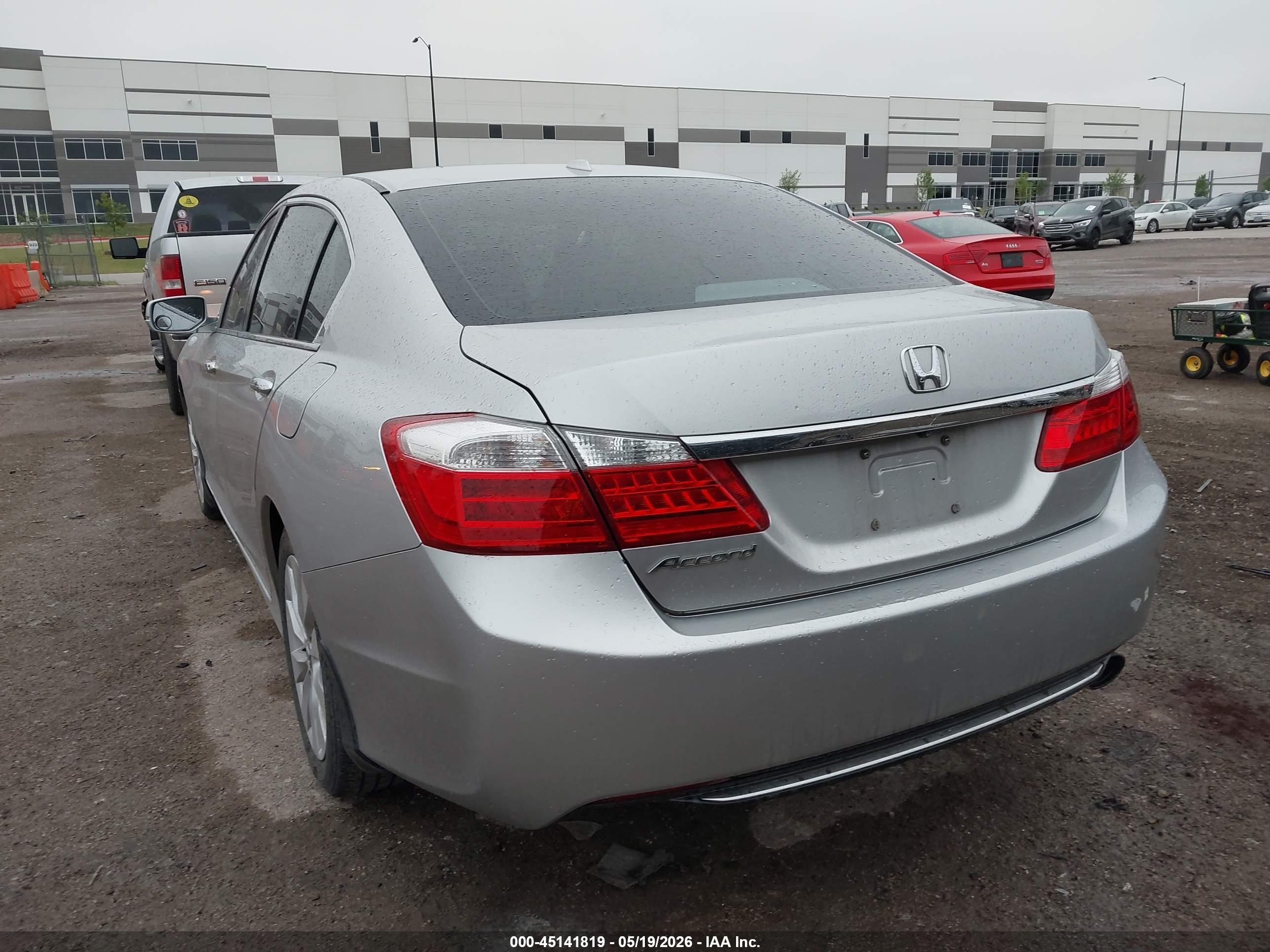 2015 Honda Accord Ex-l Silver vin: 1HGCR2F88FA149904