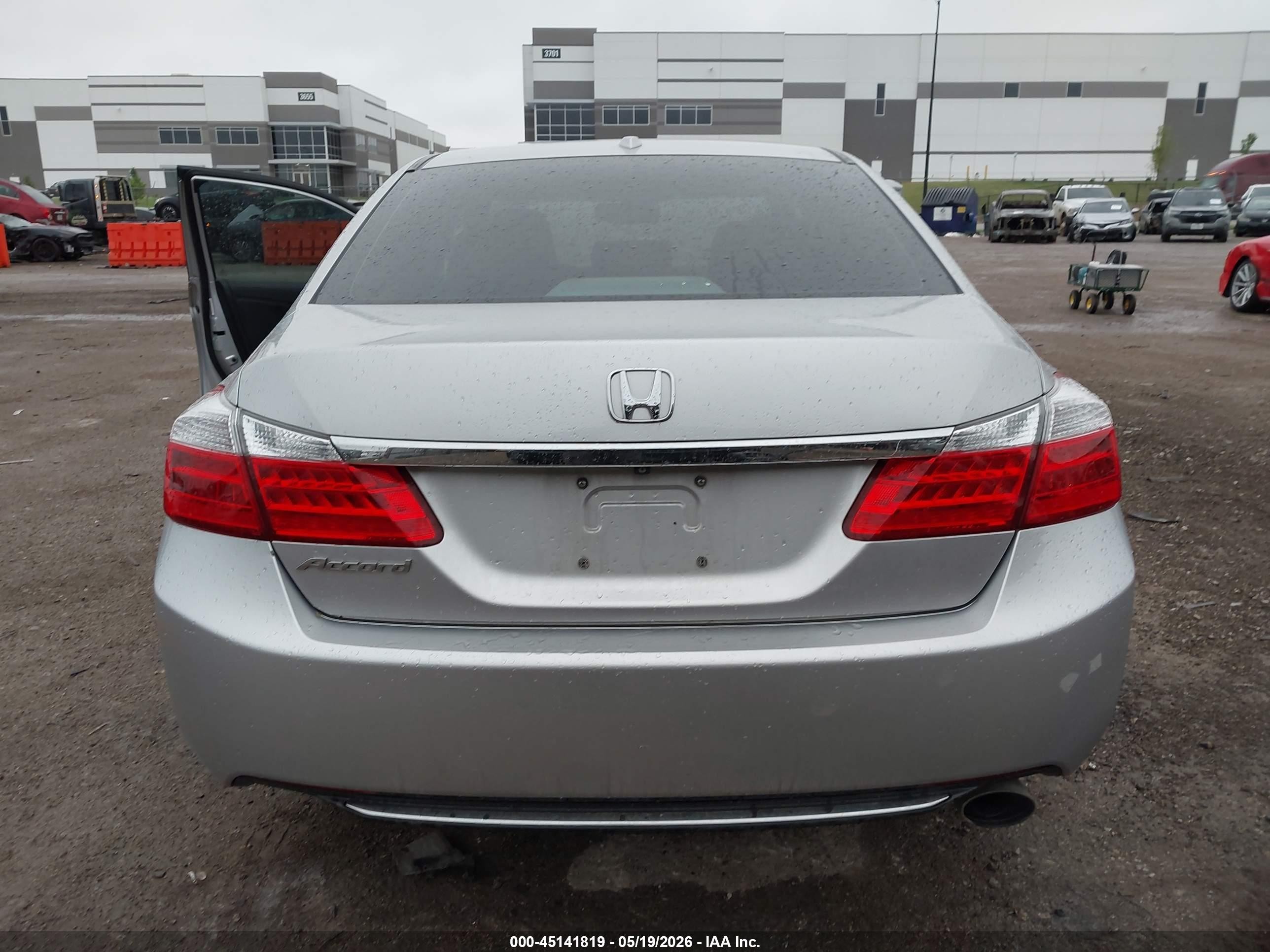 2015 Honda Accord Ex-l Silver vin: 1HGCR2F88FA149904