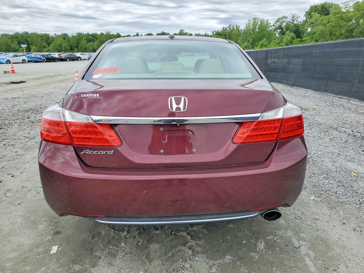 2015 Honda Accord Exl Burgundy vin: 1HGCR2F88FA260193