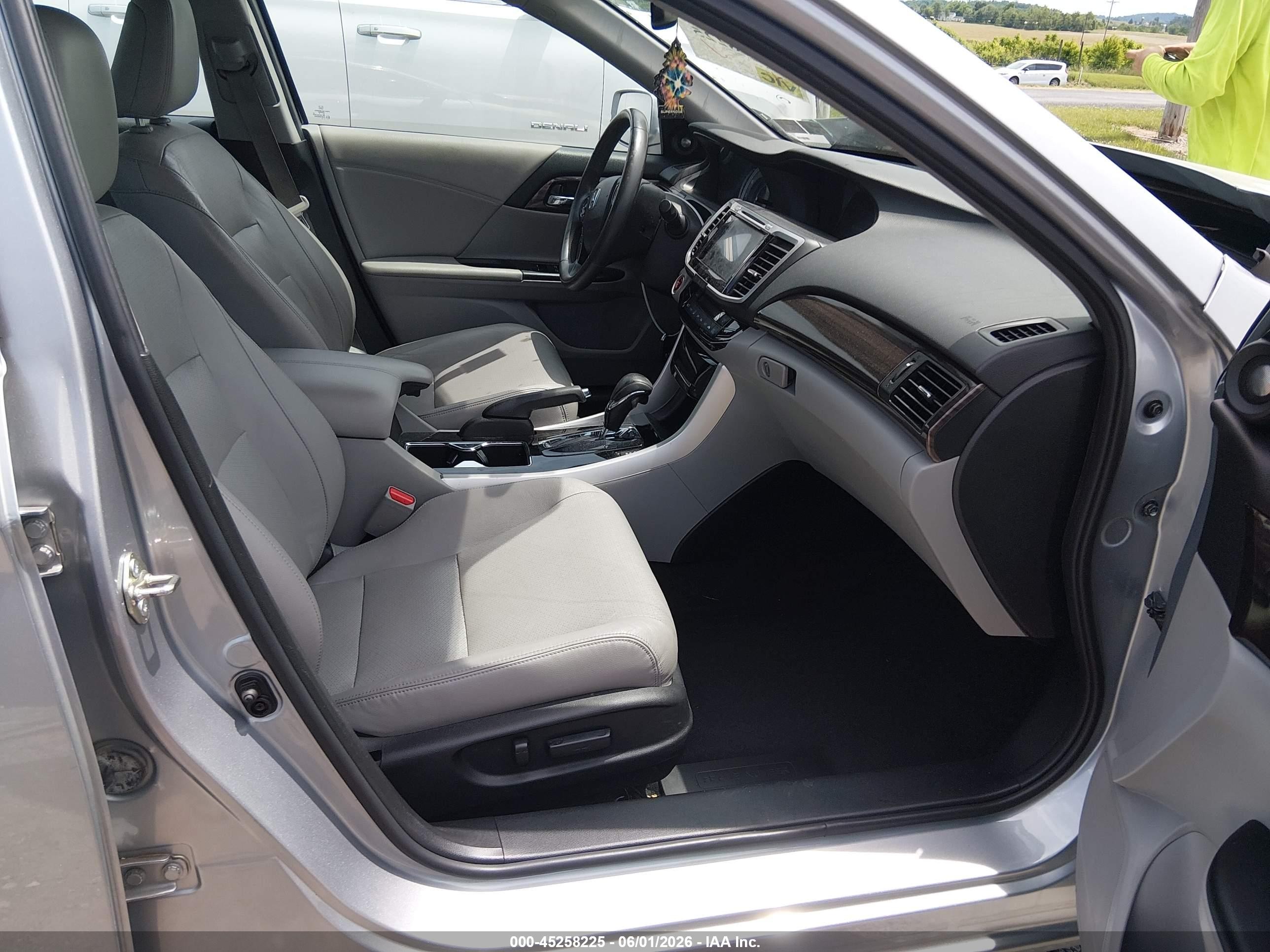 2016 Honda Accord Ex-l Silver vin: 1HGCR2F88GA179664