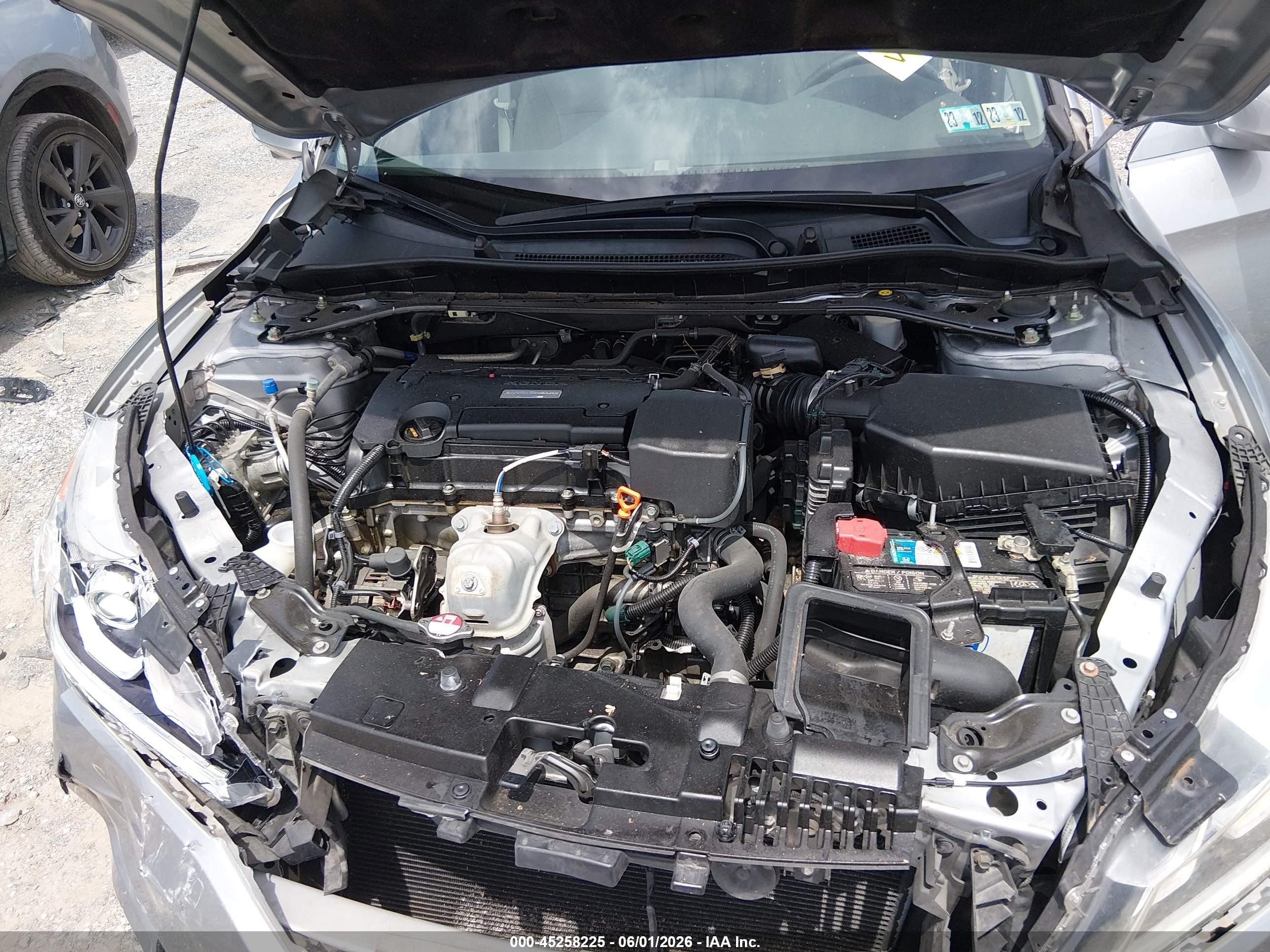 2016 Honda Accord Ex-l Silver vin: 1HGCR2F88GA179664