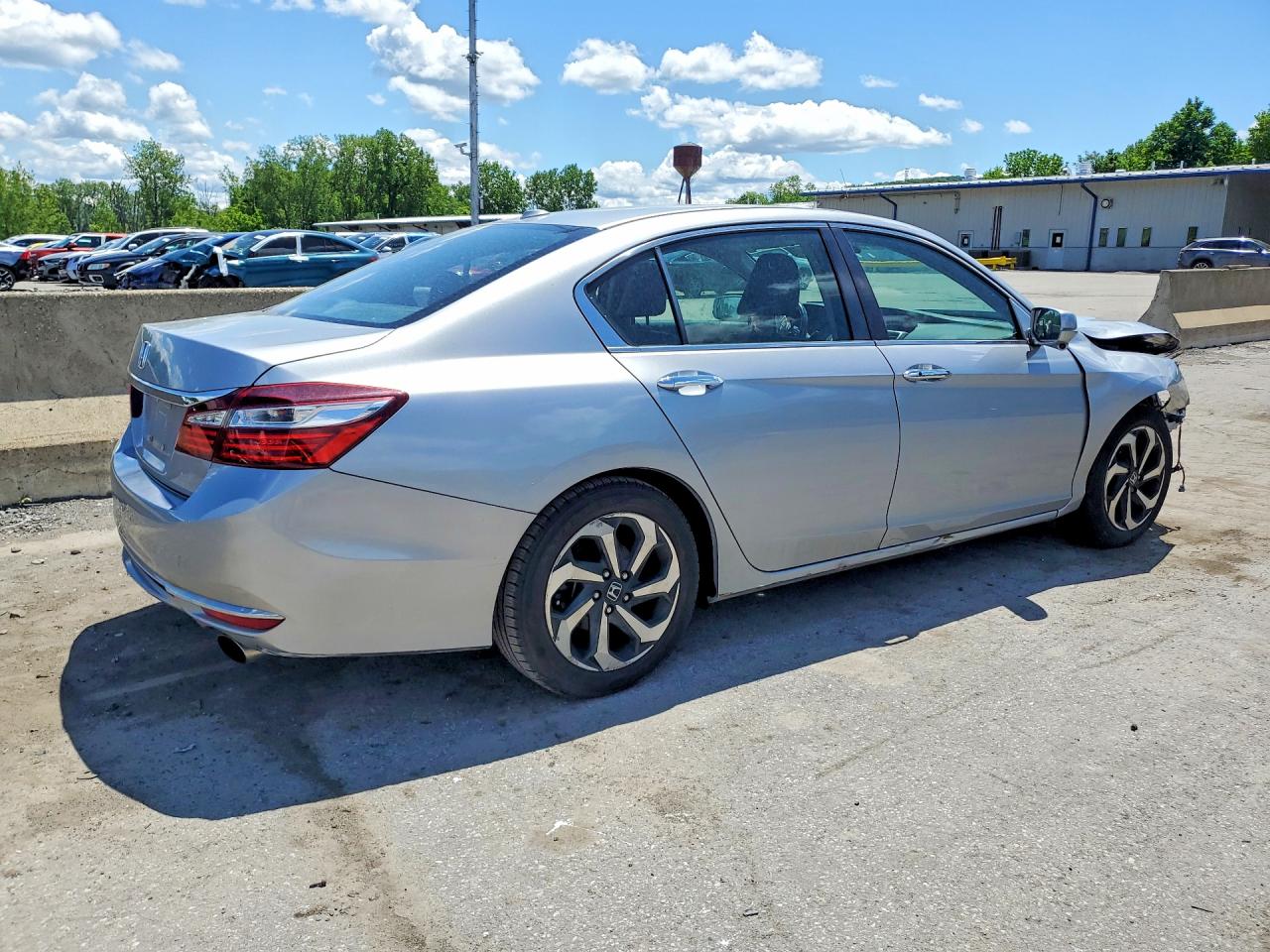 2016 Honda Accord Exl Серебряный vin: 1HGCR2F88GA234355