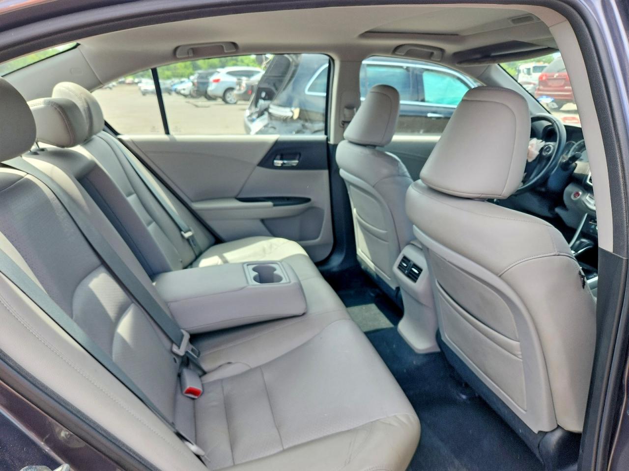 2013 Honda Accord Exl Серый vin: 1HGCR2F89DA032832