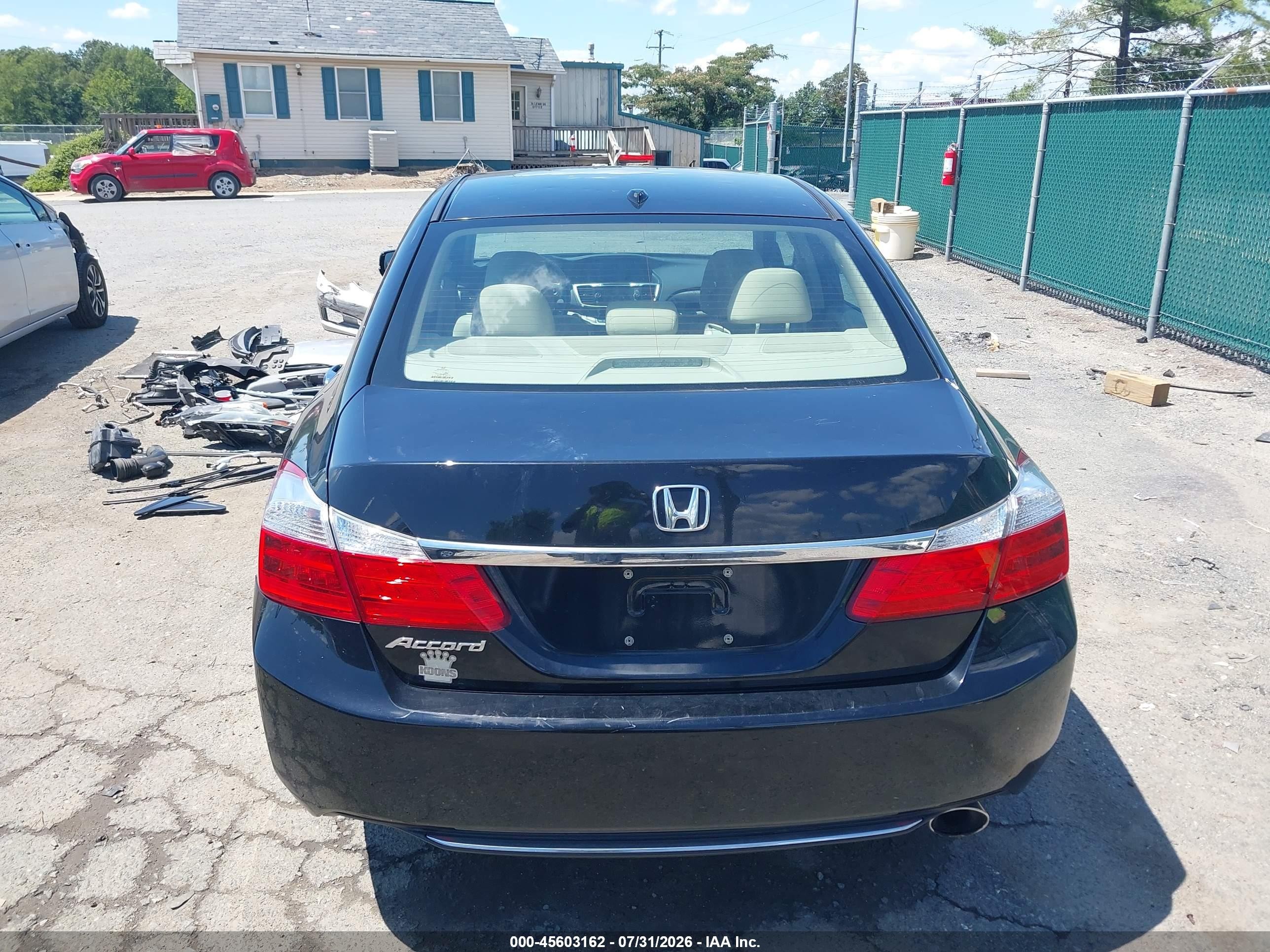 2013 Honda Accord Ex-l Black vin: 1HGCR2F89DA034189