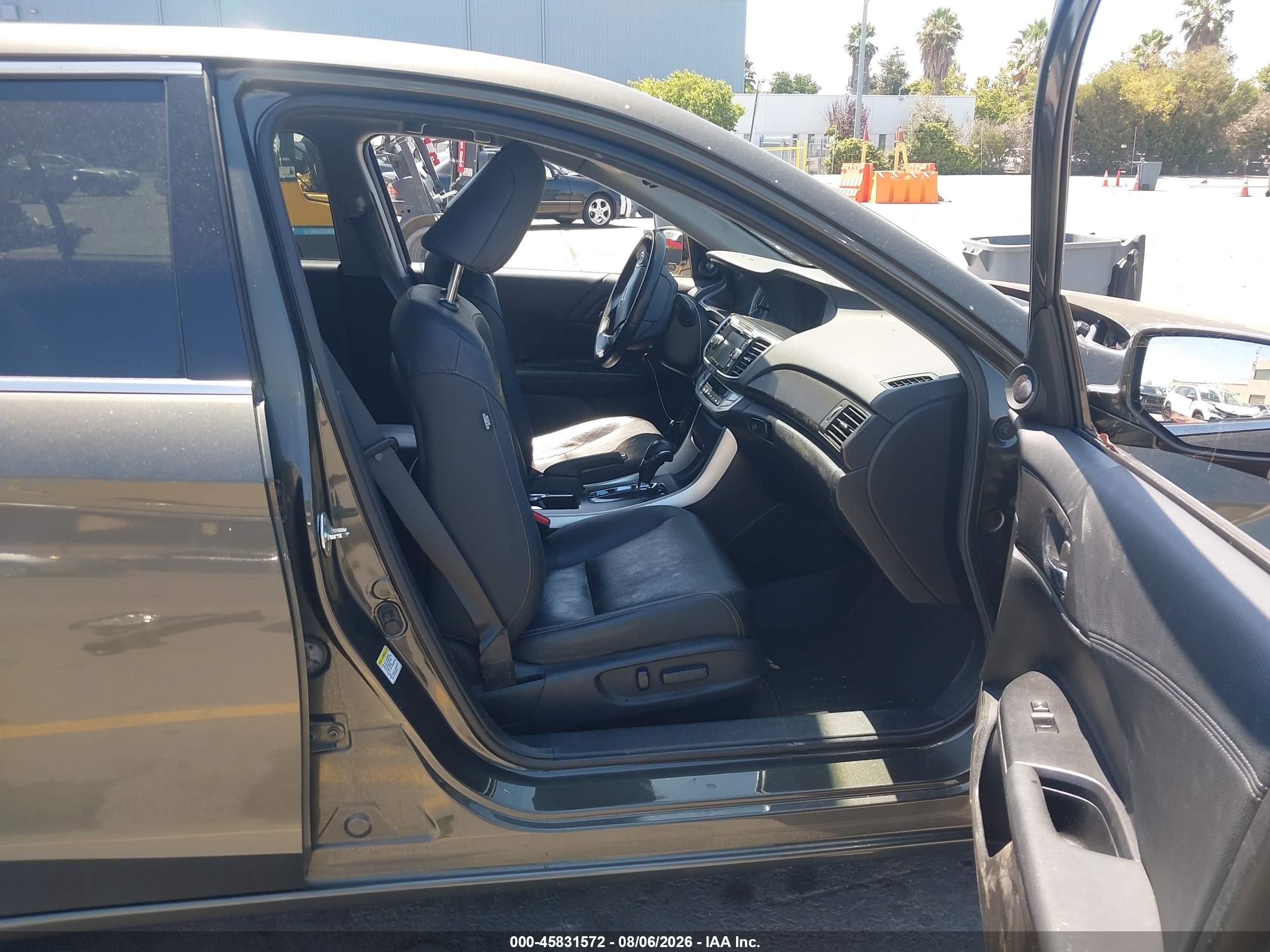 2013 Honda Accord Ex-l Brown vin: 1HGCR2F89DA034399
