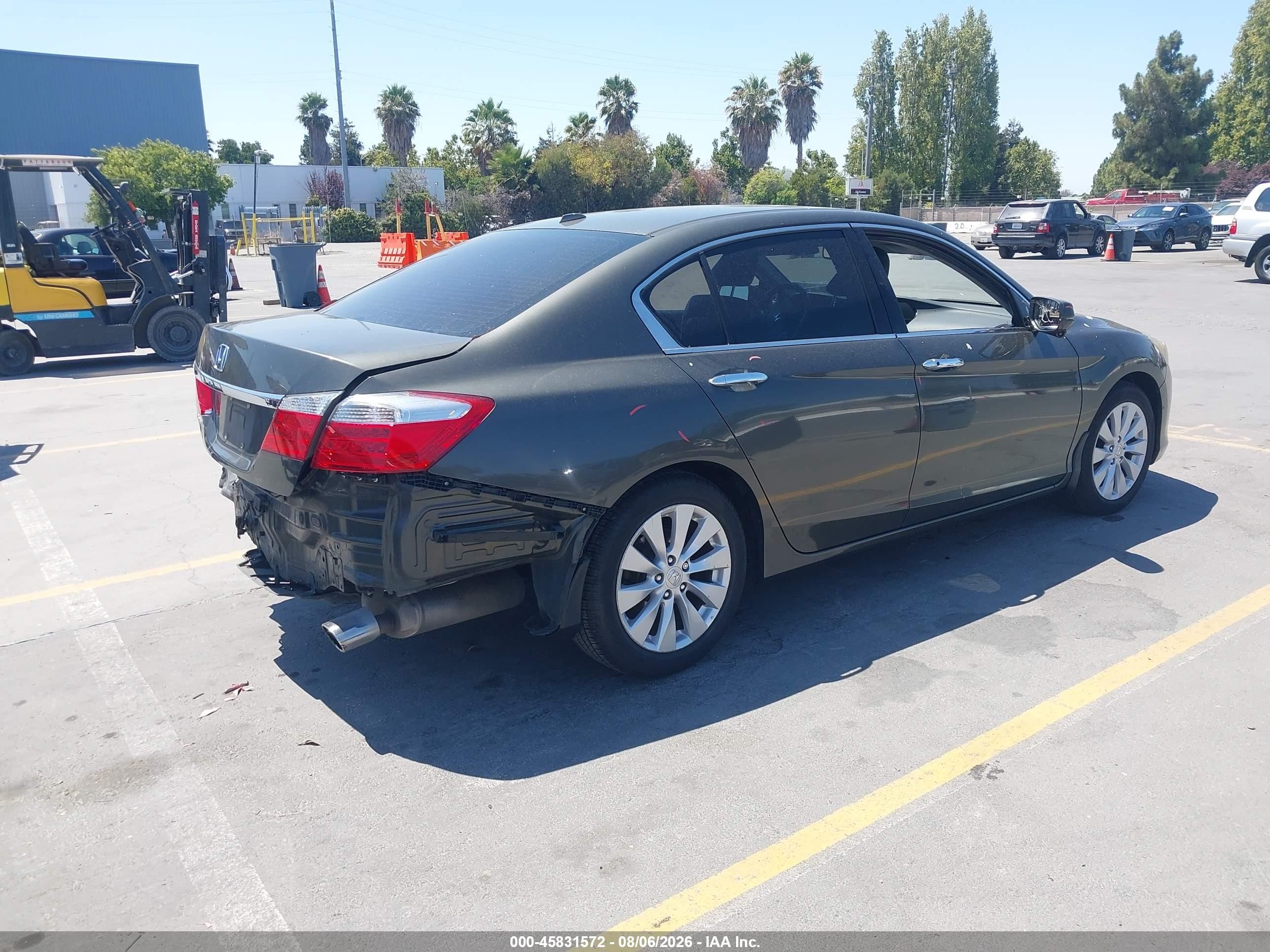2013 Honda Accord Ex-l Brown vin: 1HGCR2F89DA034399