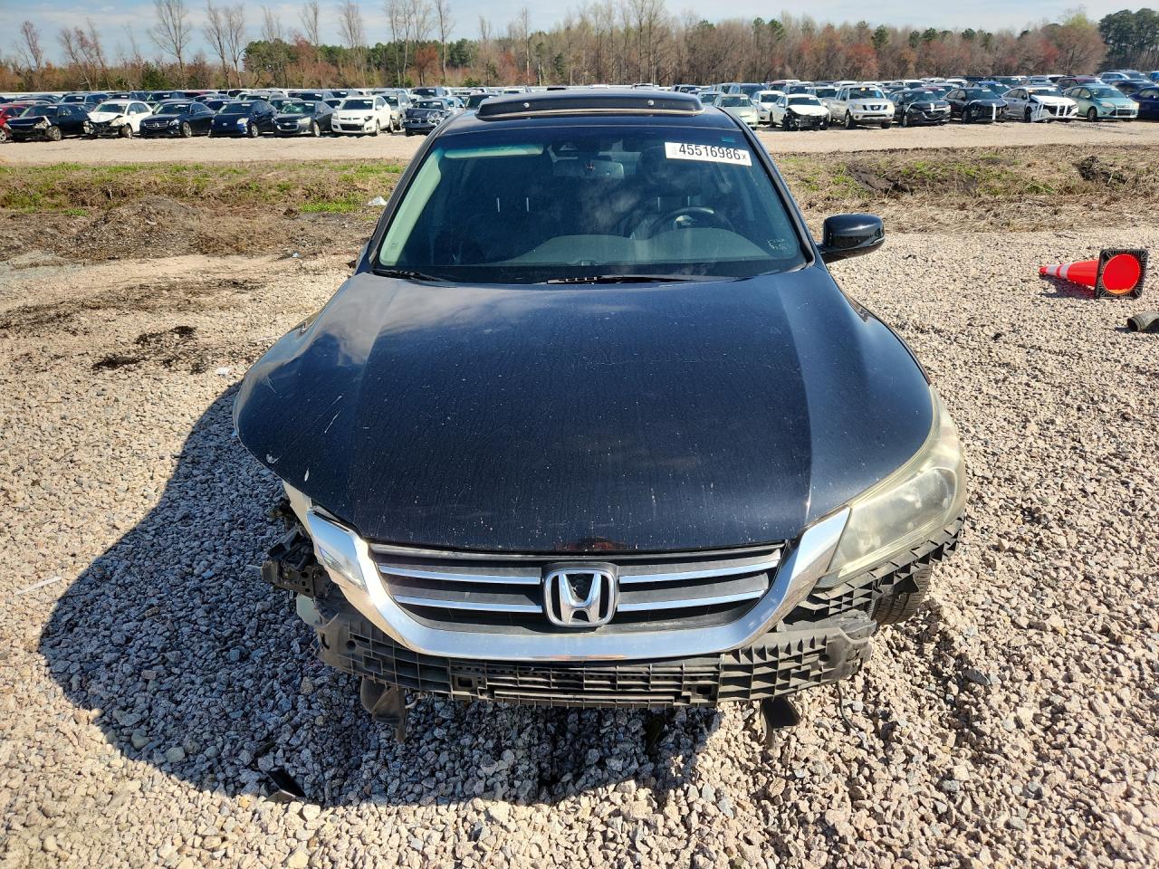 2013 Honda Accord Exl Black vin: 1HGCR2F89DA037819