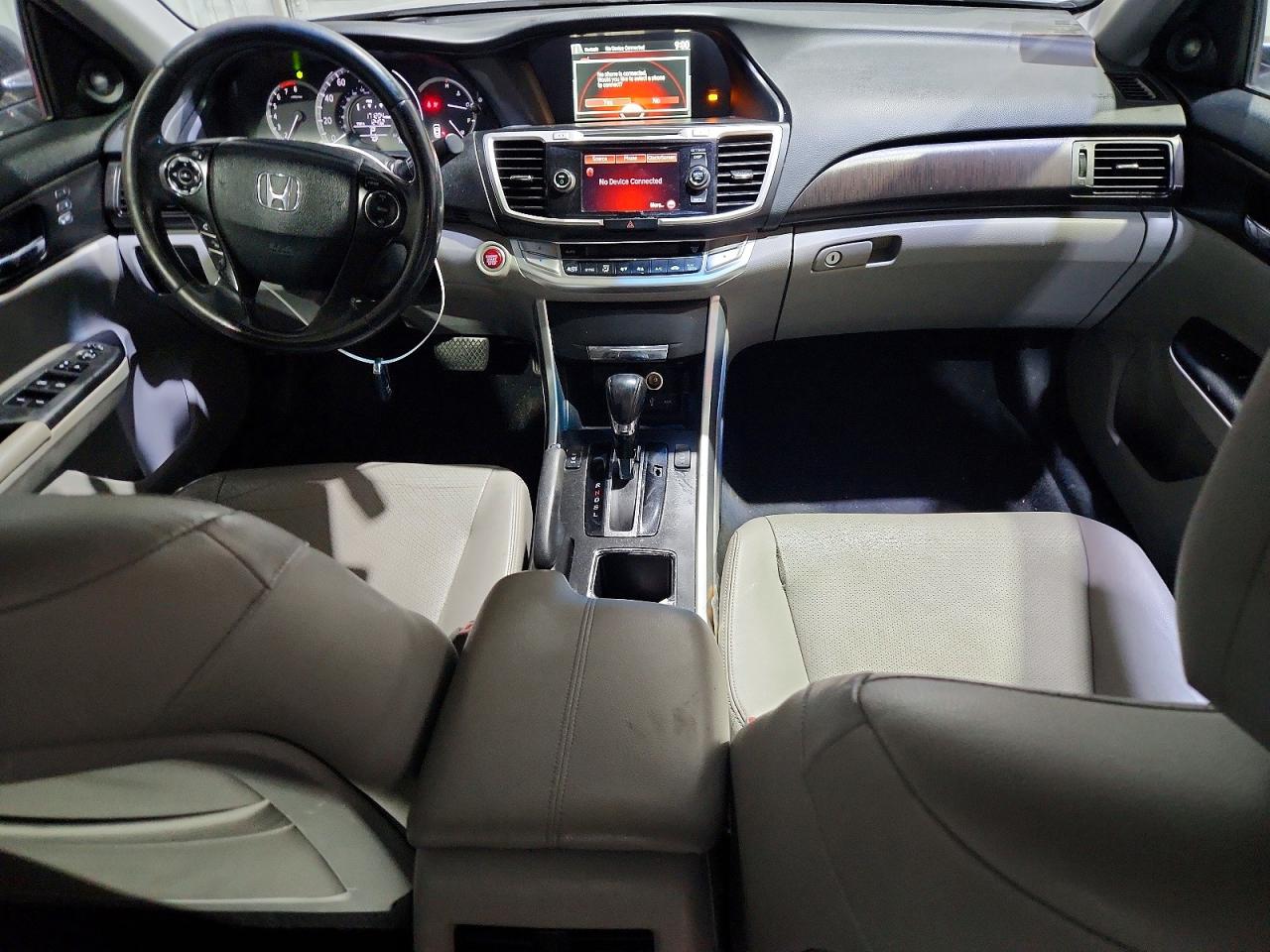 2013 Honda Accord Exl Gray vin: 1HGCR2F89DA052577