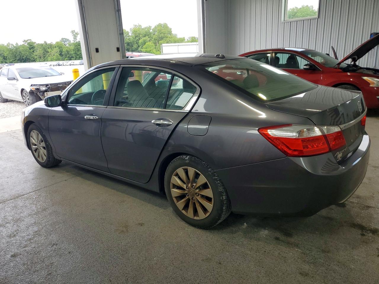 2013 Honda Accord Exl Серый vin: 1HGCR2F89DA063322