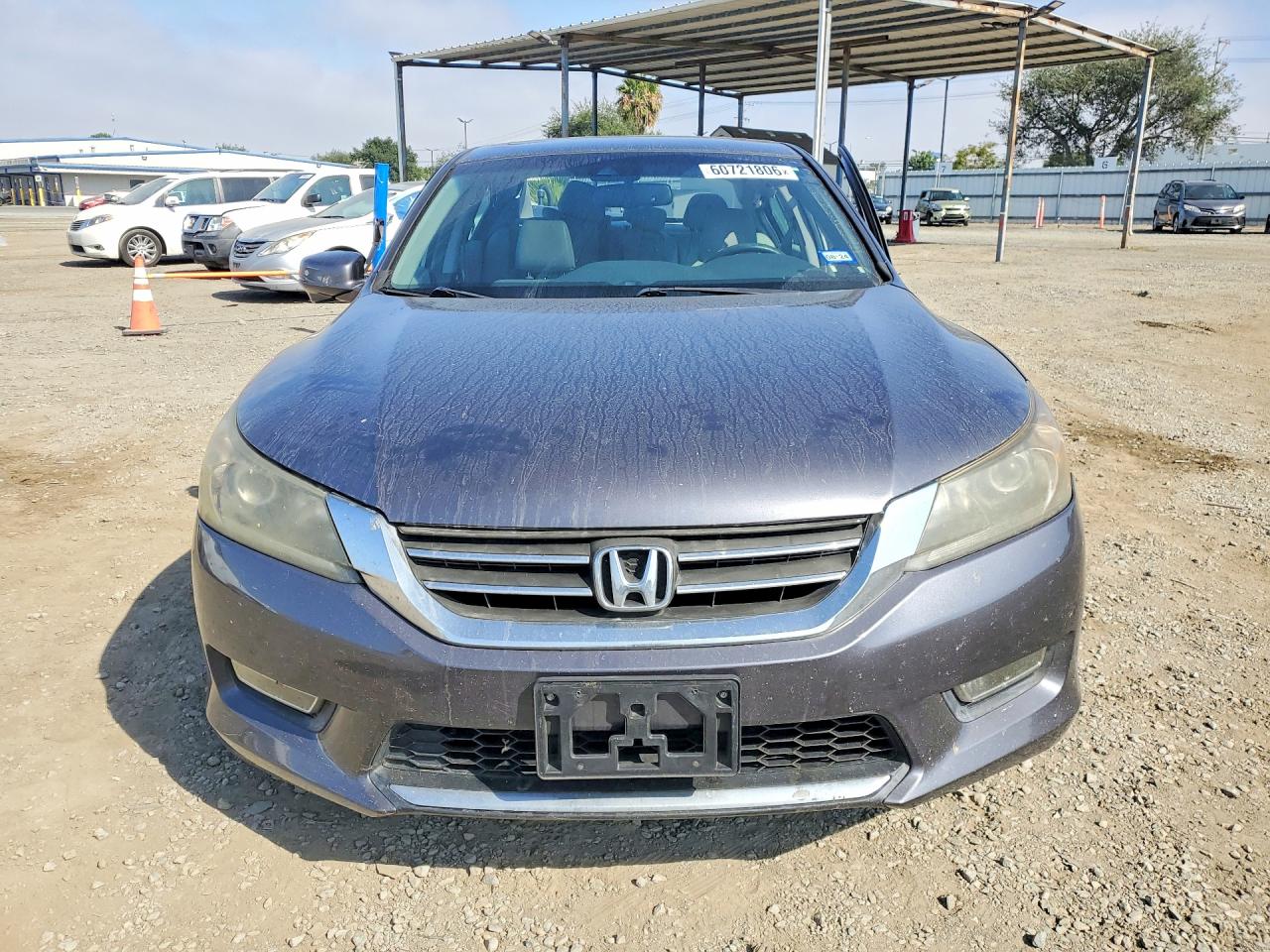 2013 Honda Accord Exl Gray vin: 1HGCR2F89DA063885