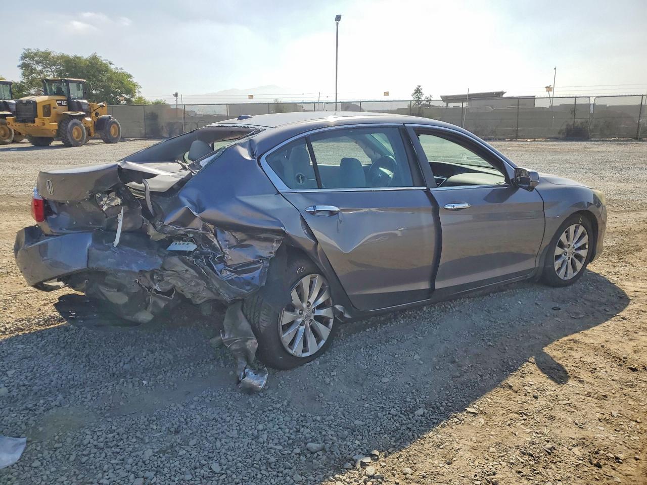 2013 Honda Accord Exl Gray vin: 1HGCR2F89DA063885