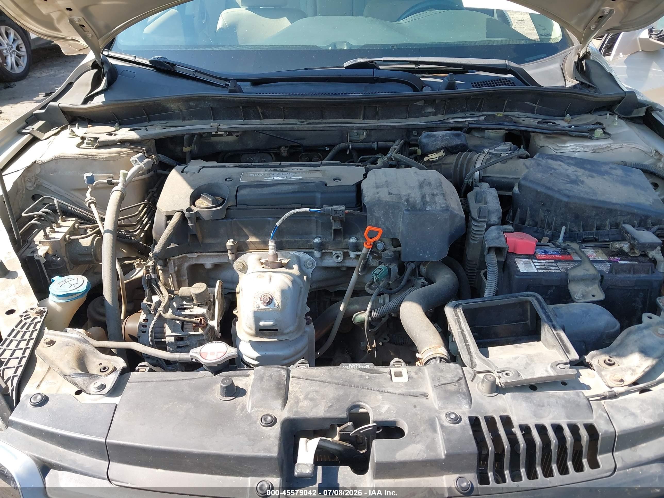 2013 Honda Accord Ex-l Gold vin: 1HGCR2F89DA074451