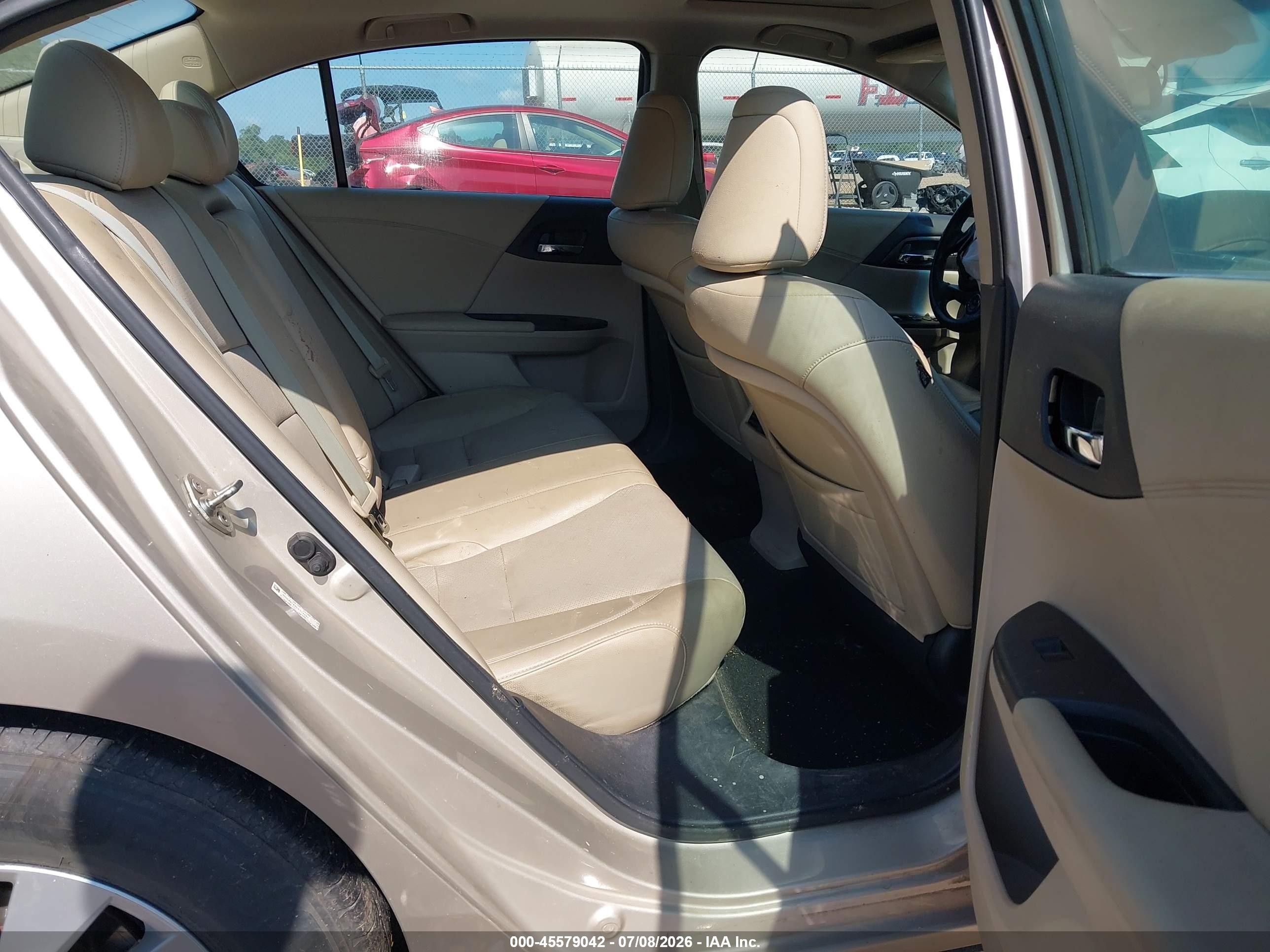 2013 Honda Accord Ex-l Gold vin: 1HGCR2F89DA074451