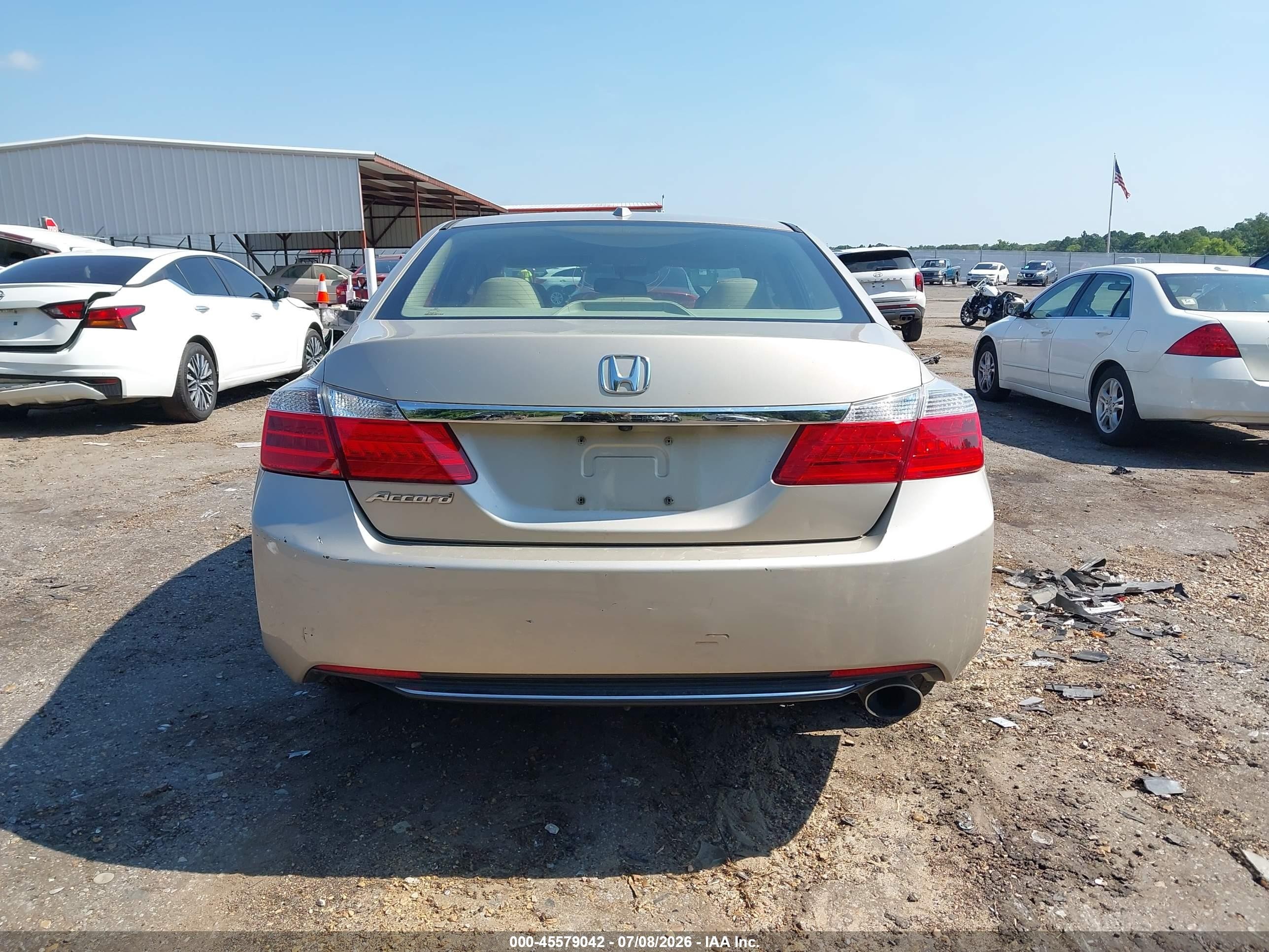 2013 Honda Accord Ex-l Gold vin: 1HGCR2F89DA074451