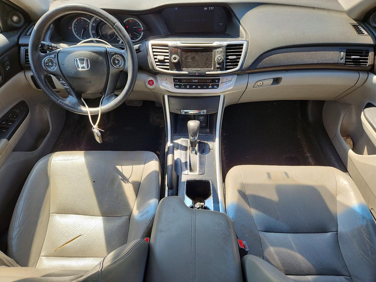2013 Honda Accord Exl Silver vin: 1HGCR2F89DA079990