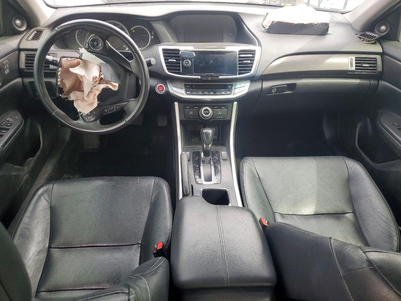 2013 Honda Accord Exl Серый vin: 1HGCR2F89DA083814