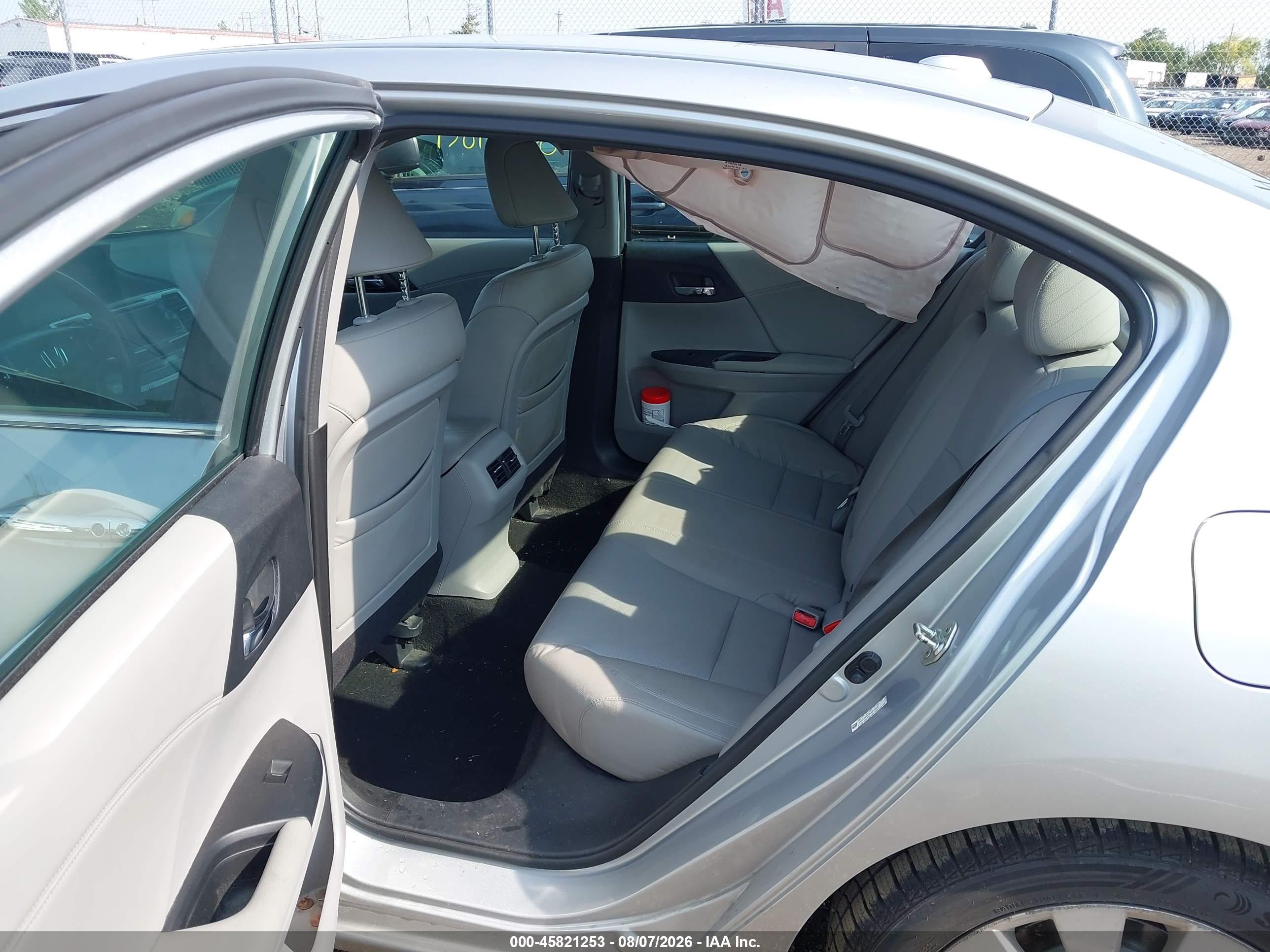2013 Honda Accord Ex-l Серебряный vin: 1HGCR2F89DA088687