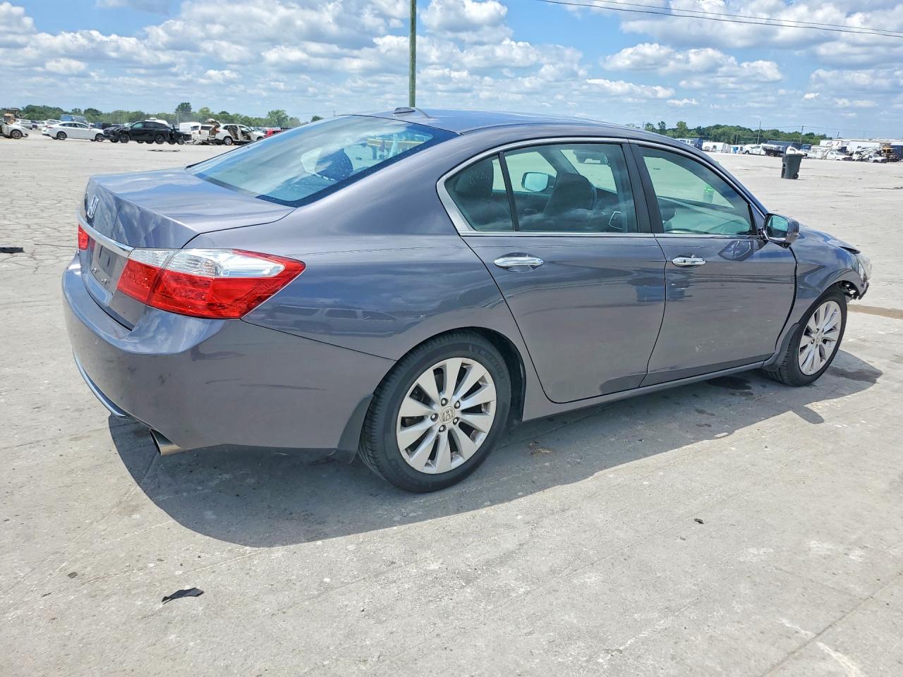 2013 Honda Accord Exl Gray vin: 1HGCR2F89DA095672